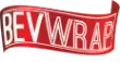 Red and white BEVWRAP logo on a curved banner