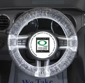 New Steering Wheel with Auto Shop Logo | Denver's Quality Automotive