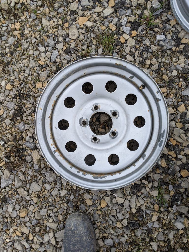 Powder Coated Wheel — Indiana, PA — Keystone Dustless Mobile Media Blasting LLC