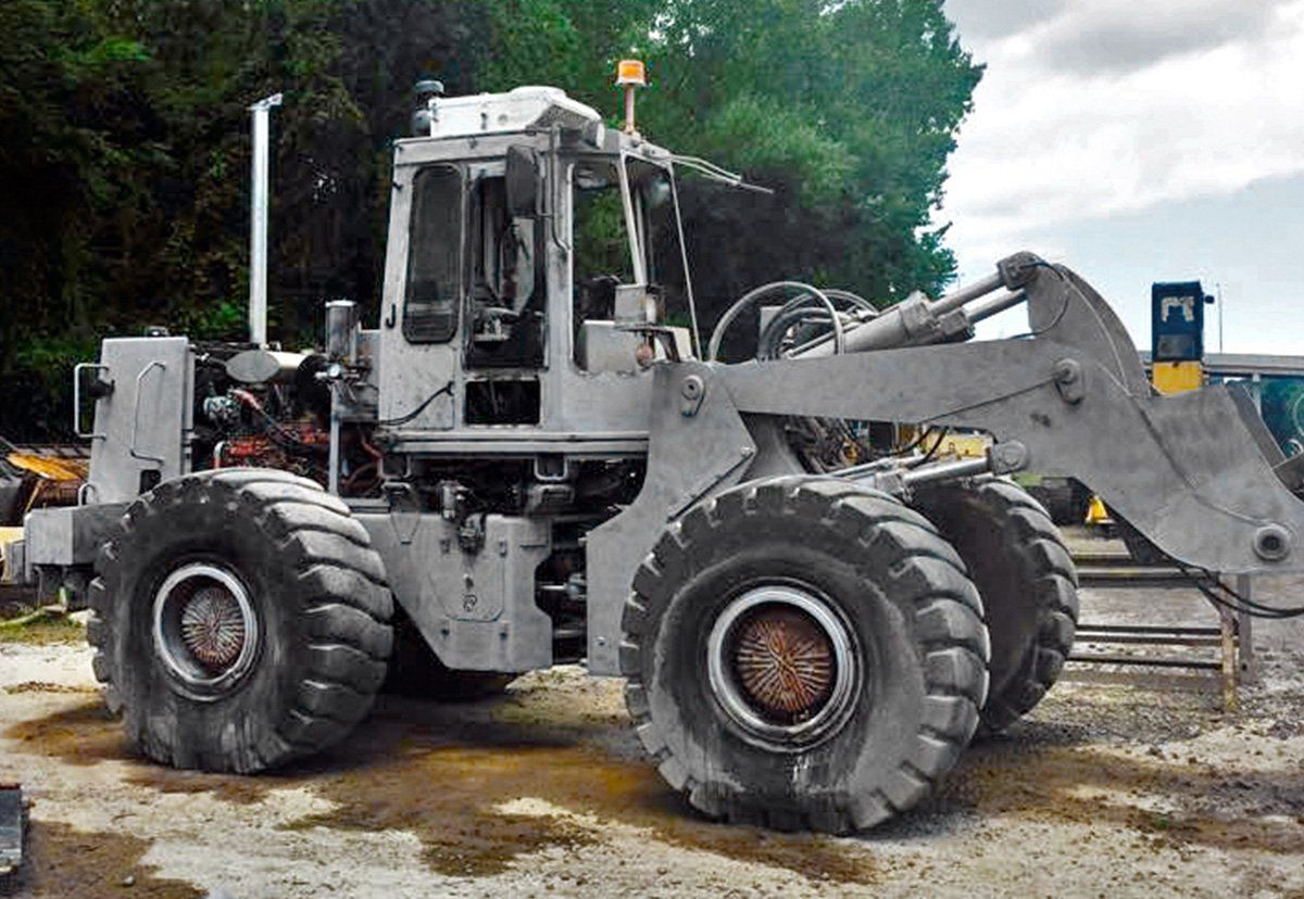 Wheel Loader — Indiana, PA — Keystone Dustless Mobile Media Blasting LLC