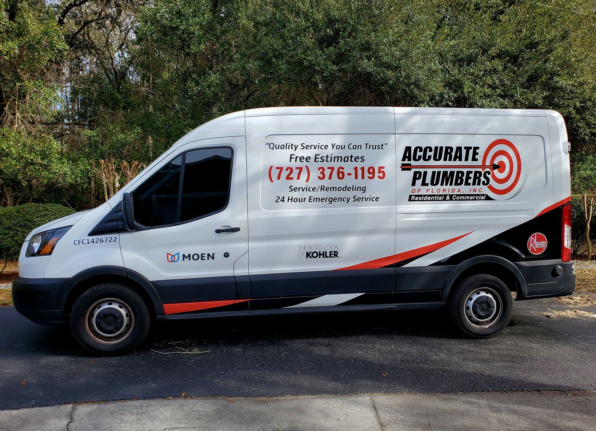 Plumber Fixing A Faucet – New Port Richey, FL – Accurate Plumber of Florida, Inc.