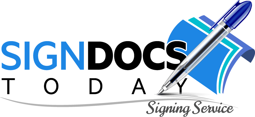 A logo for a company called signdocs today