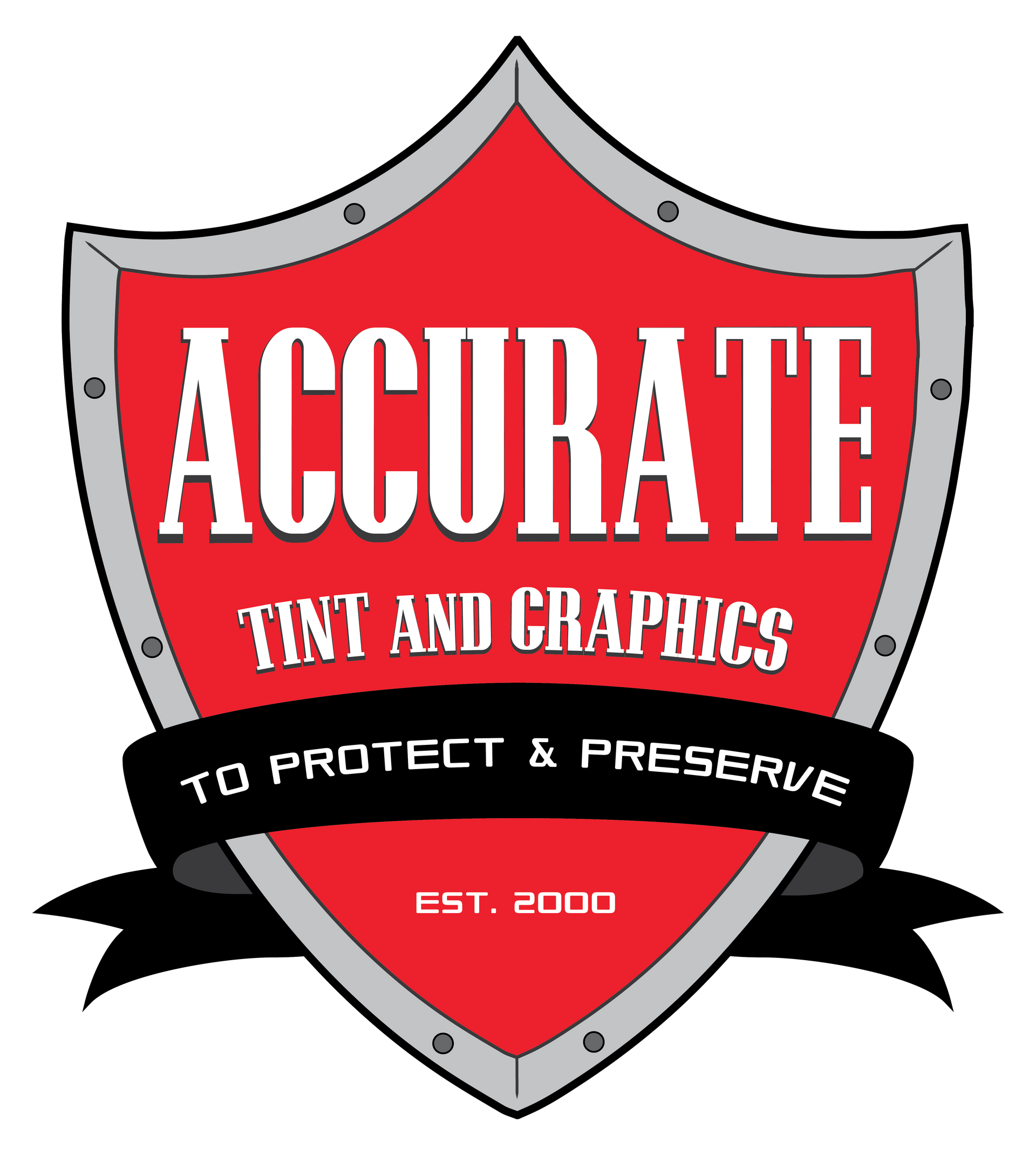 Accurate Tint and Graphics logo