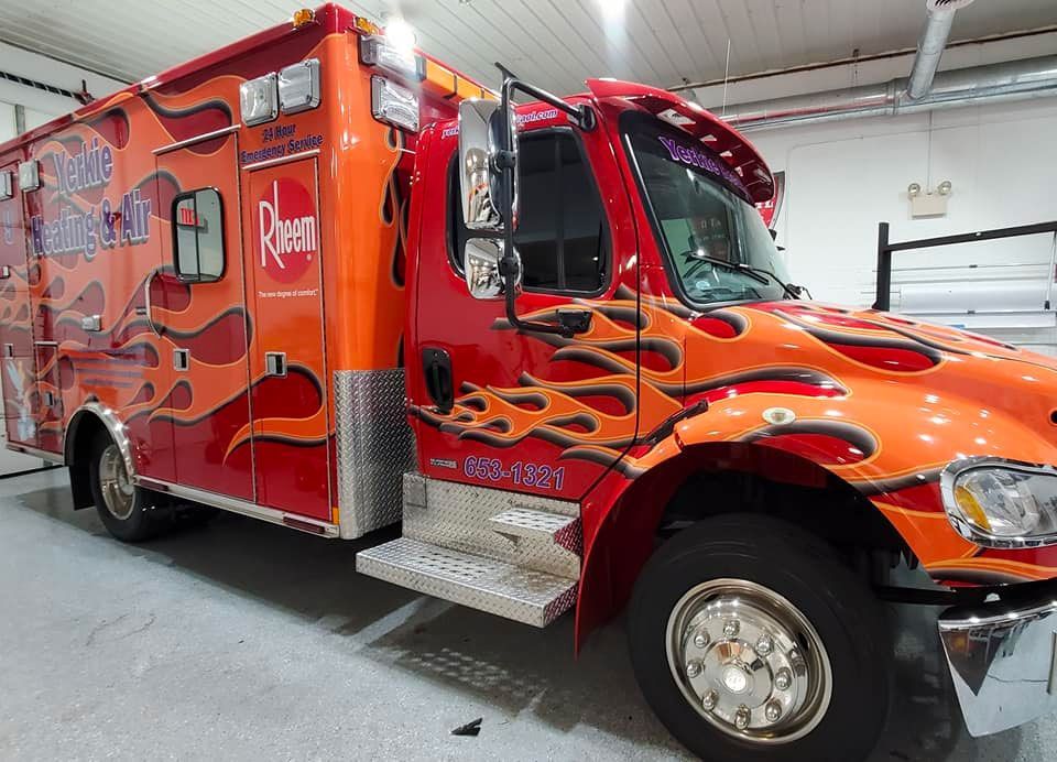 flame truck