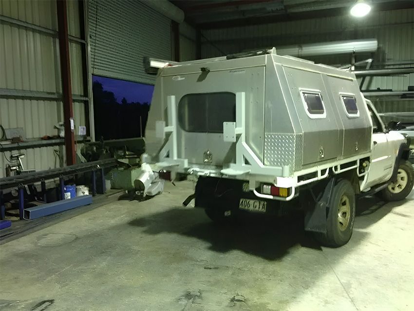 Customised Camper Truck — Hardarc Engineering in Coolum Beach, QLD