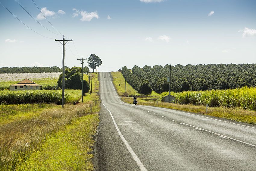 A Person is Riding a Motorcycle — Hardarc Engineering in Bundaberg, QLD