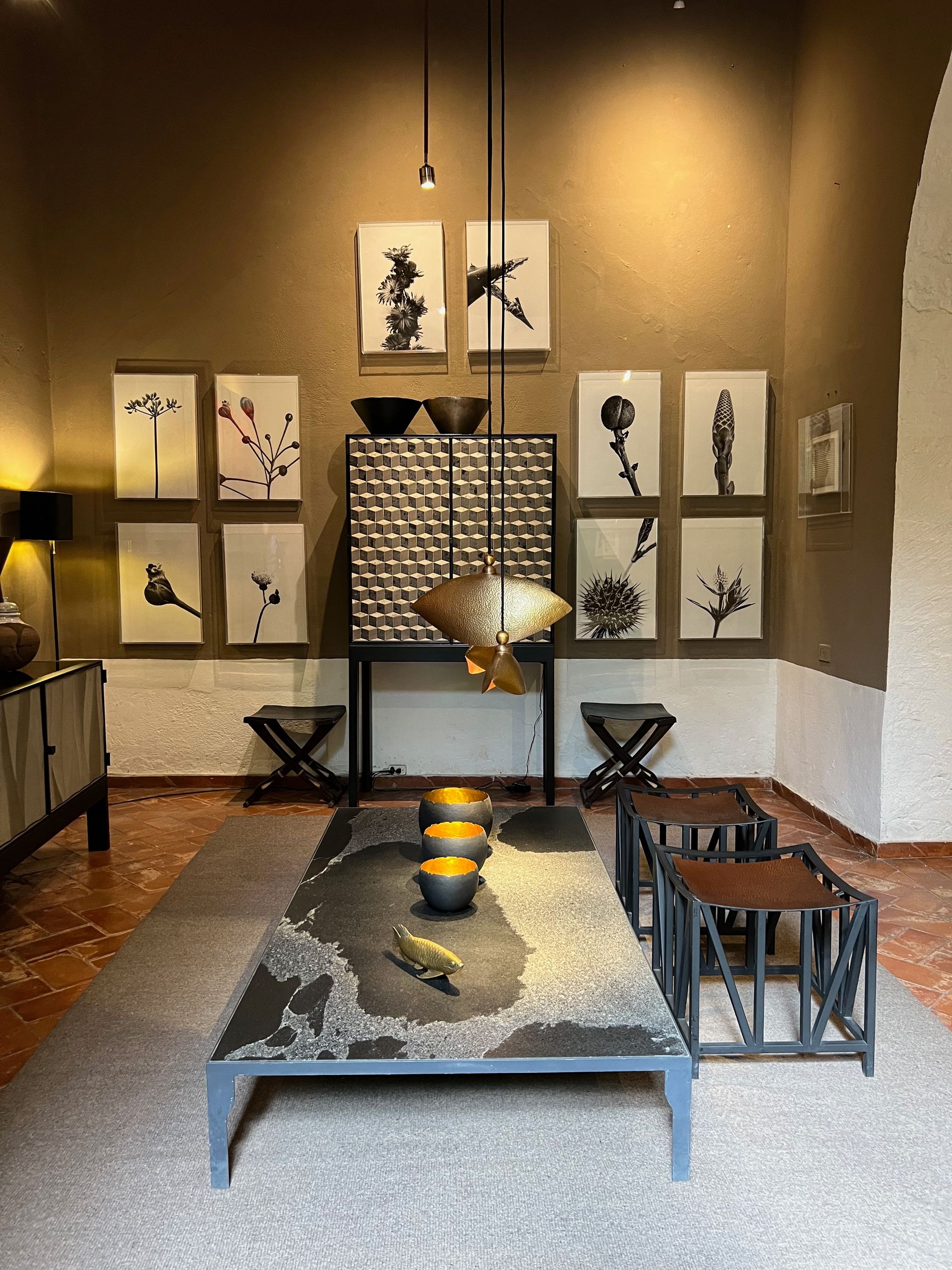 Rooftop cocktail bar in San Miguel de Allende, Mexico