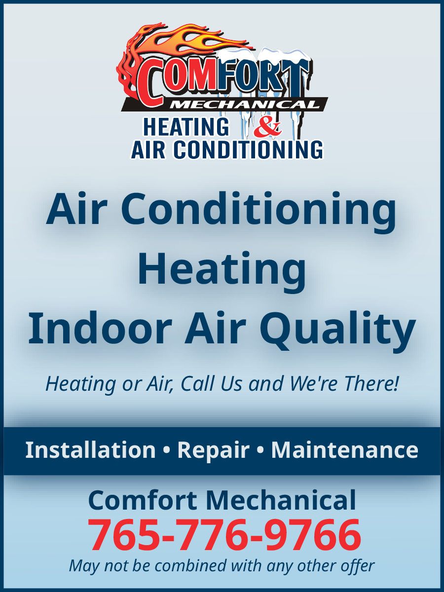 HVAC Maintenance Plans Lafayette IN - Comfort Mechanical
