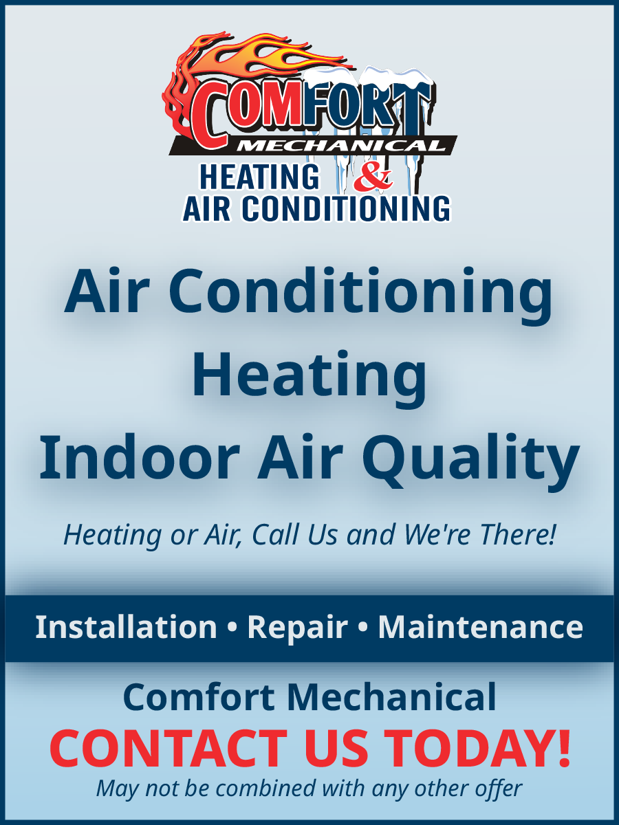 comfort mechanical hvac promotion