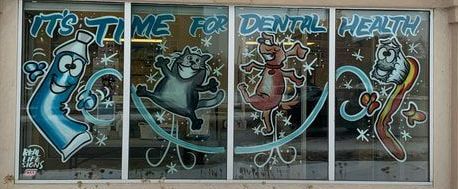 Business Window Painting Ideas and Designs