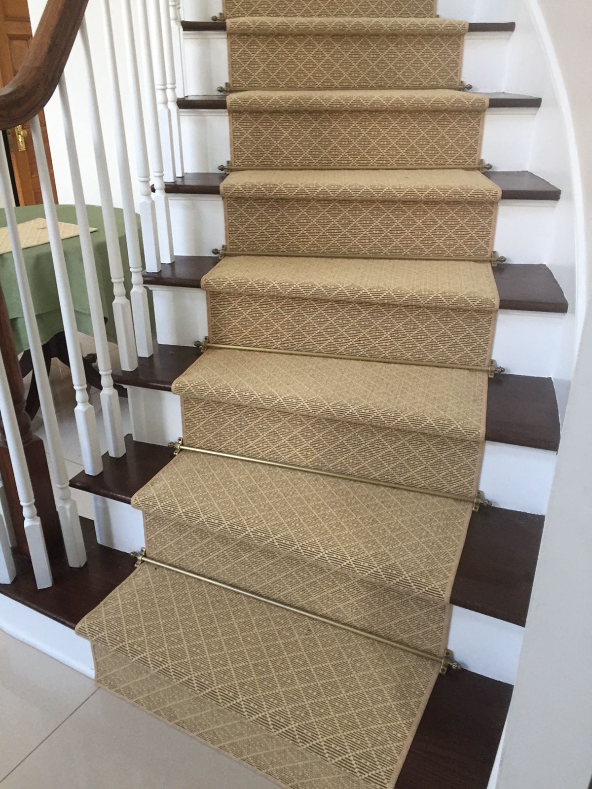 Carpet Runner on steps
