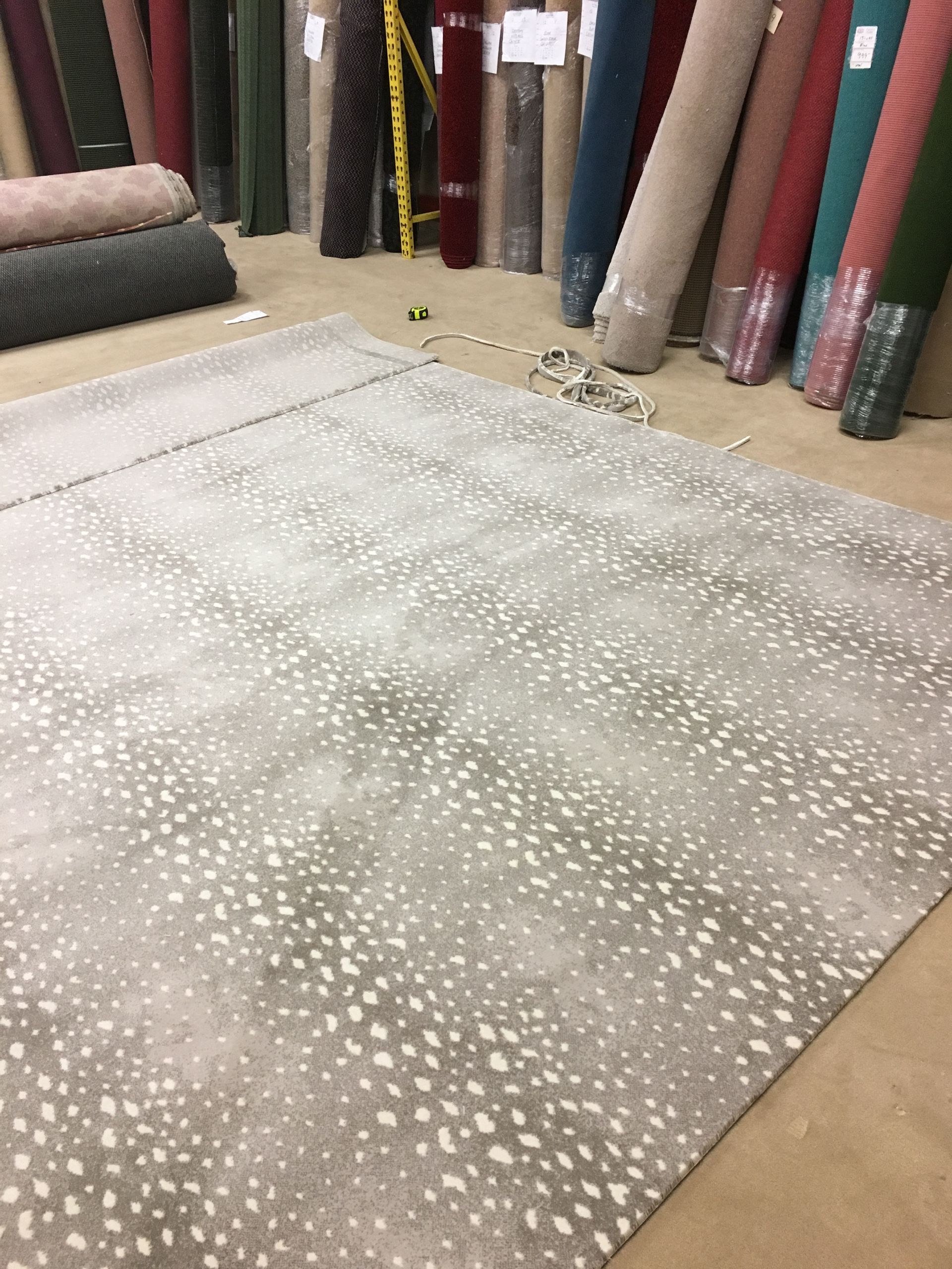 Custom area rug