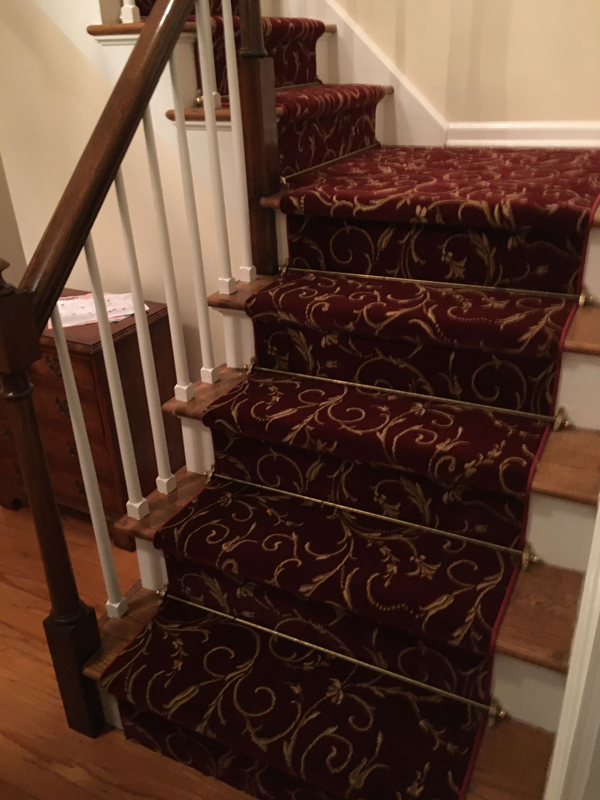 Carpet Runner on steps