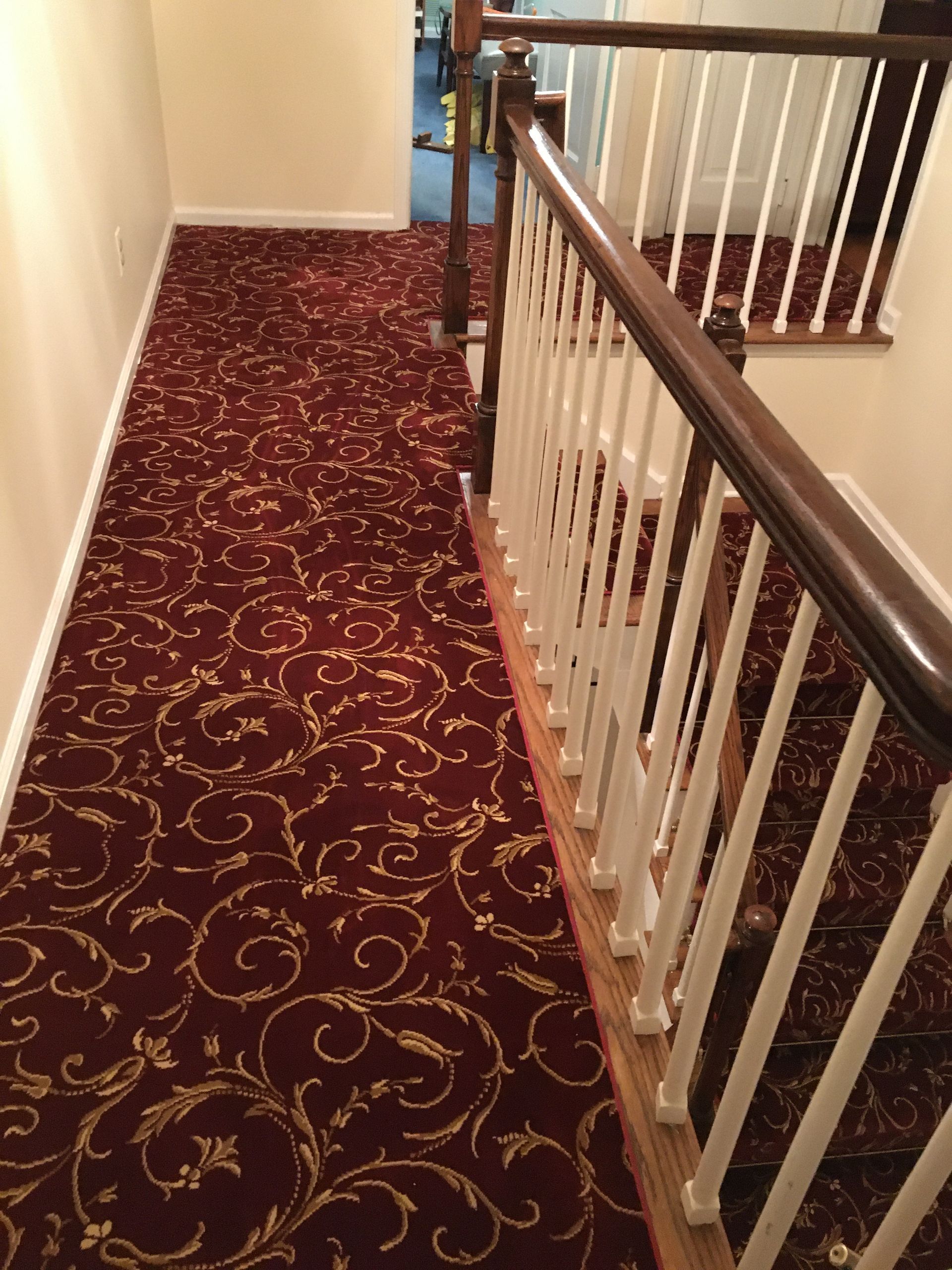 Carpet Runner on steps