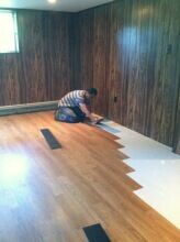 Commercial Vinyl Plank flooring