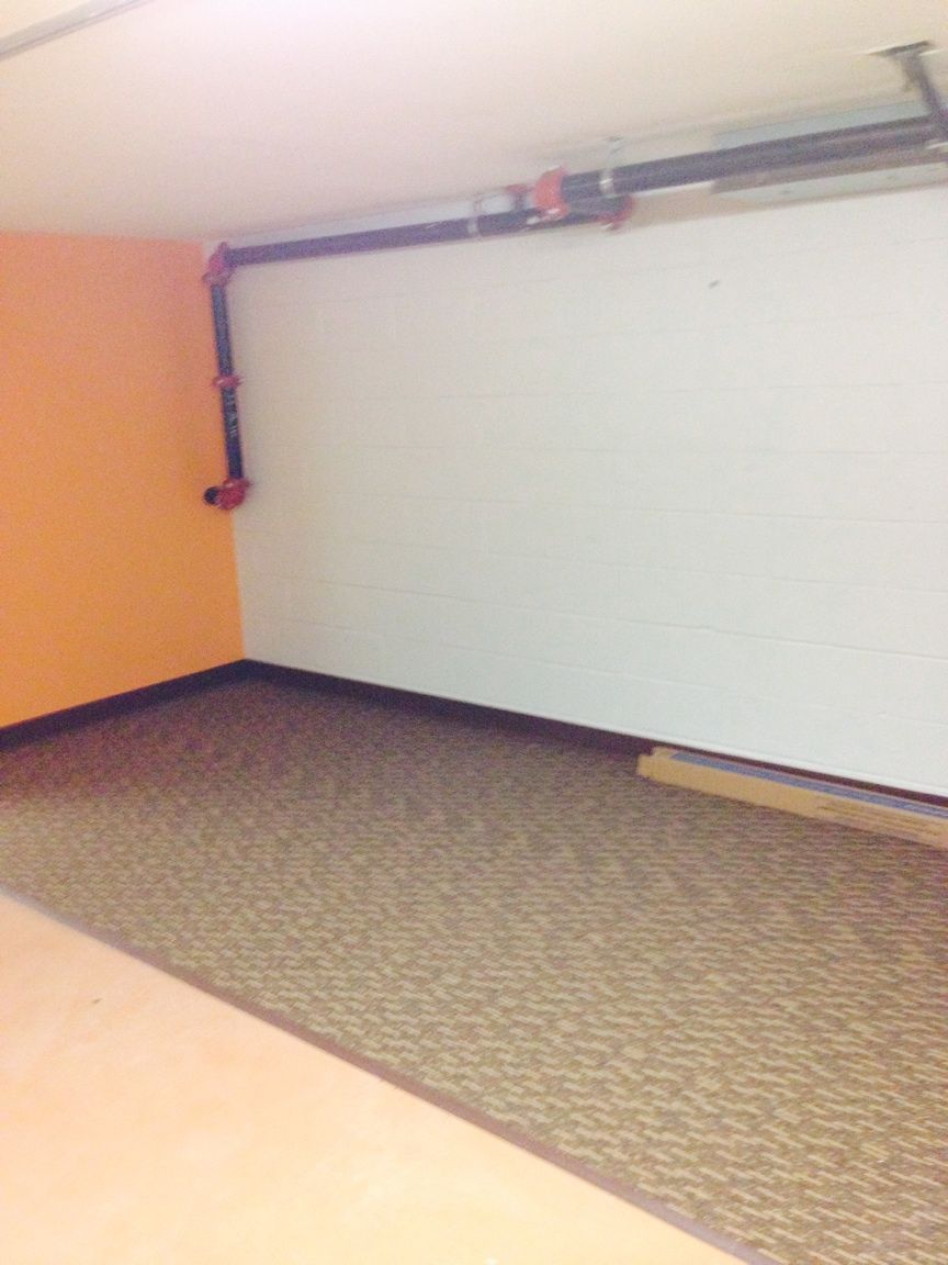 Installed print carpet: Commercial