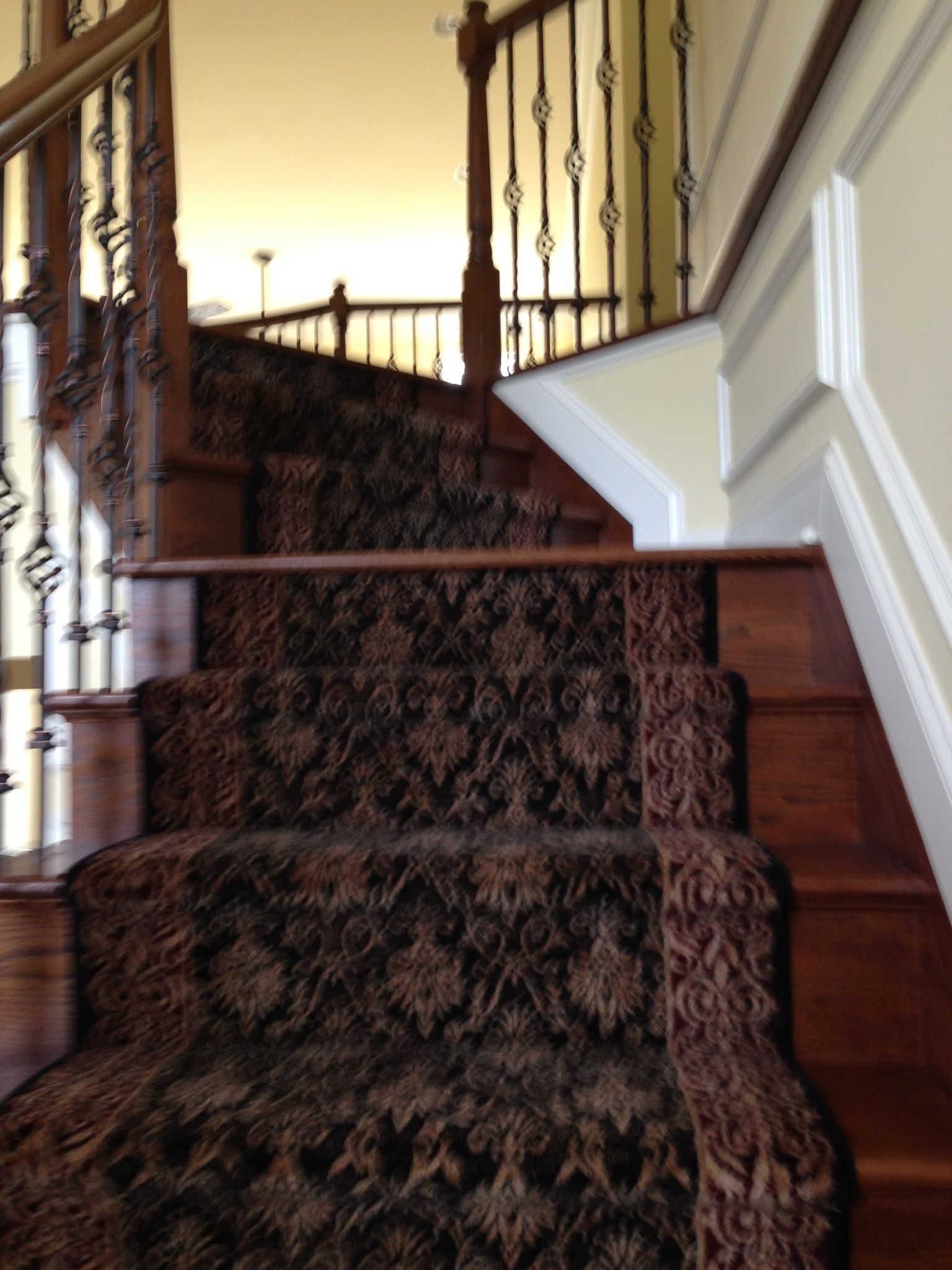 Carpet Runner on steps