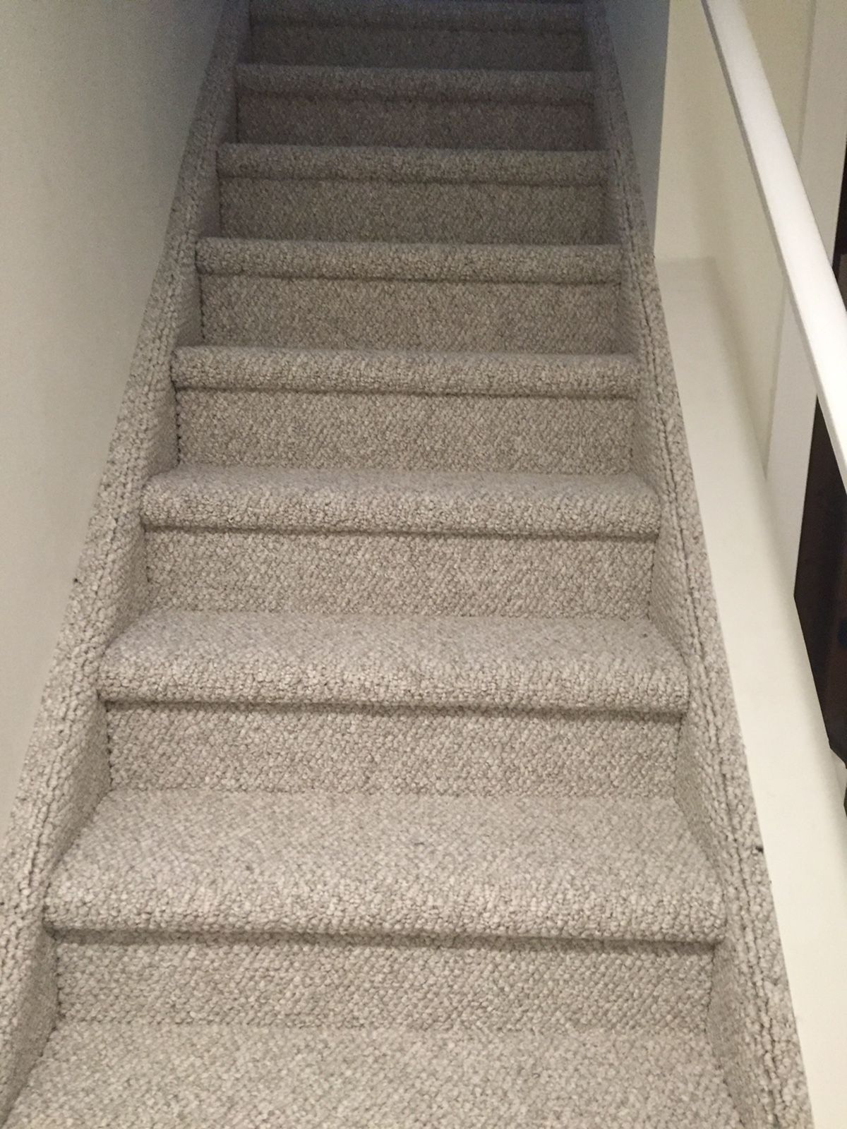 berber carpet on steps