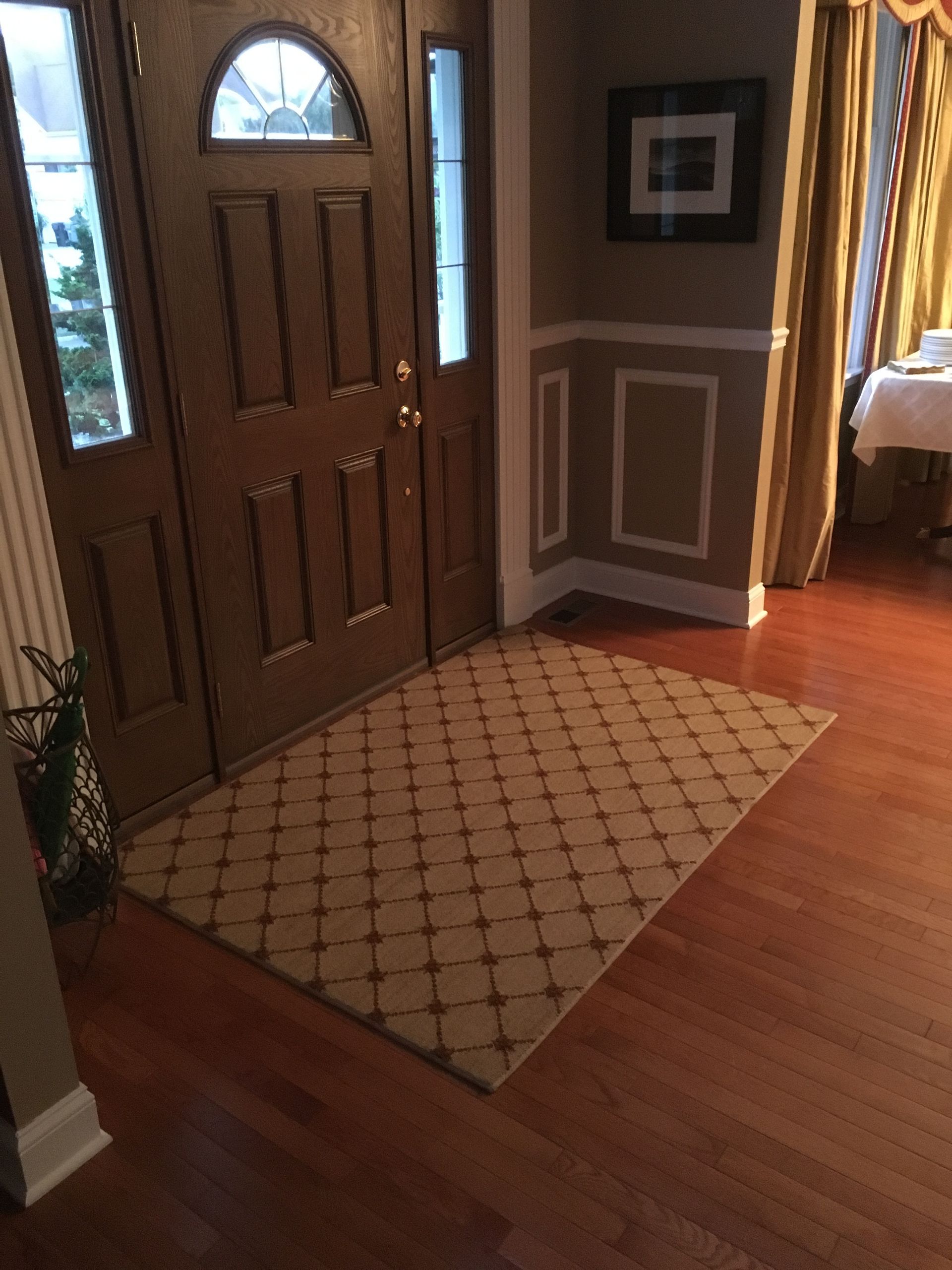 Custom area rug