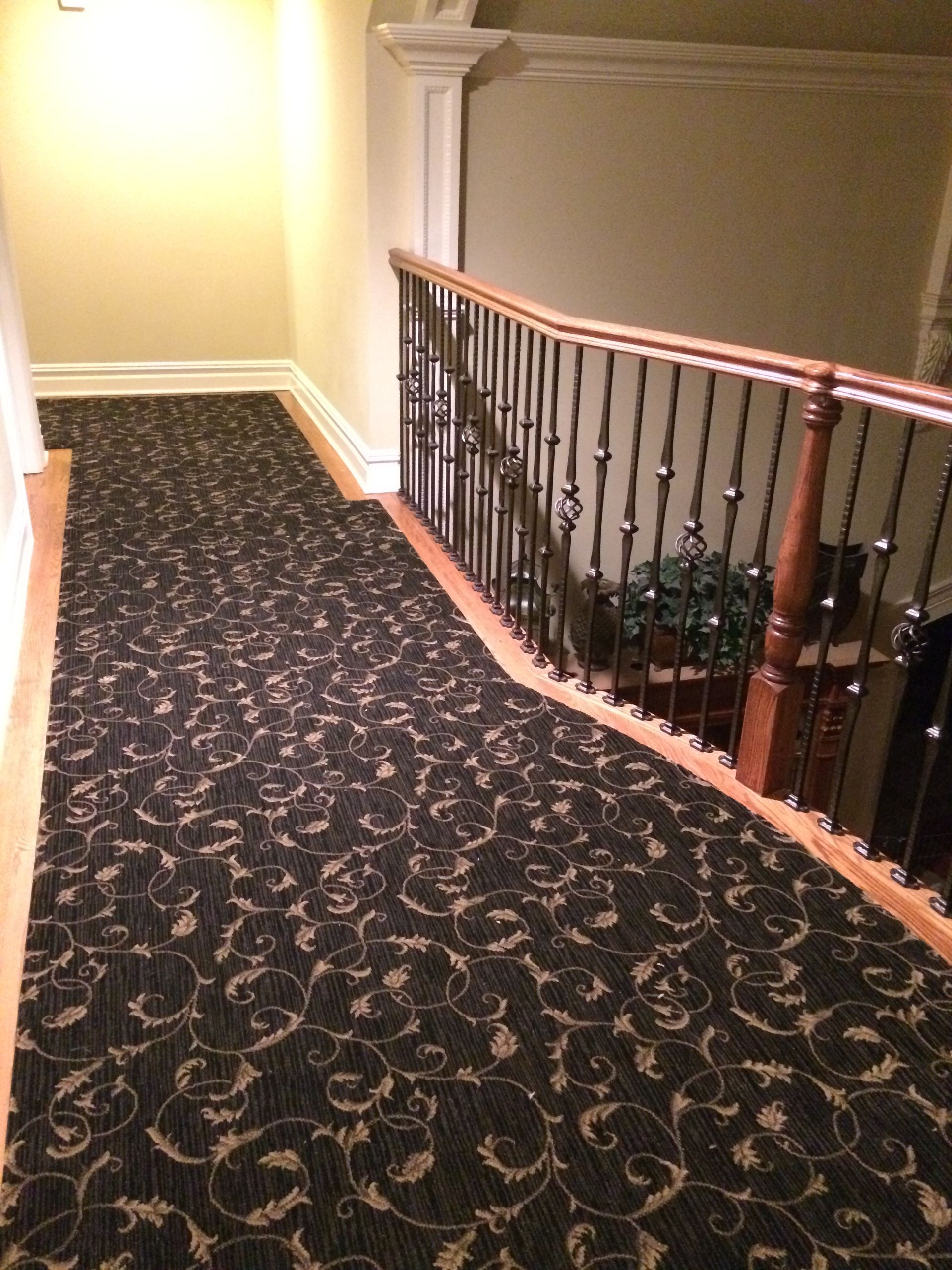 Stair runner -custom carpet