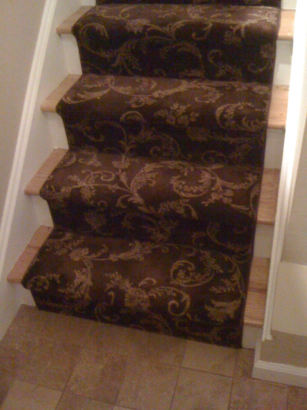 Carpet Runner on steps