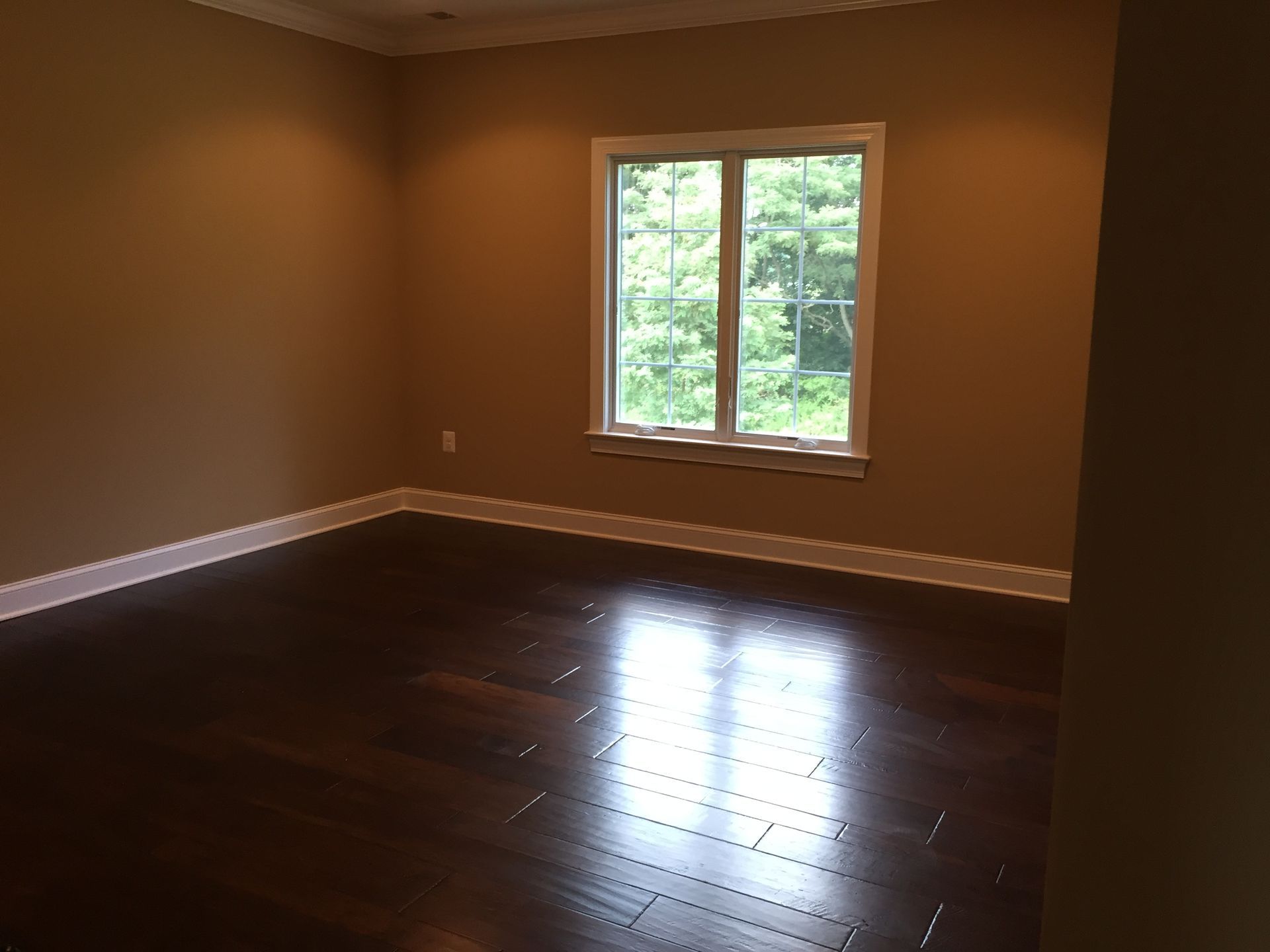 hardwood flooring installed