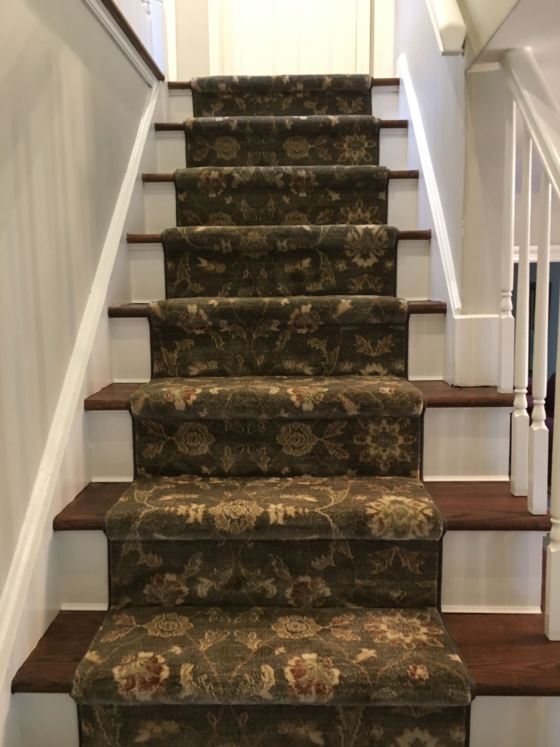 Kane carpet runner on stairs