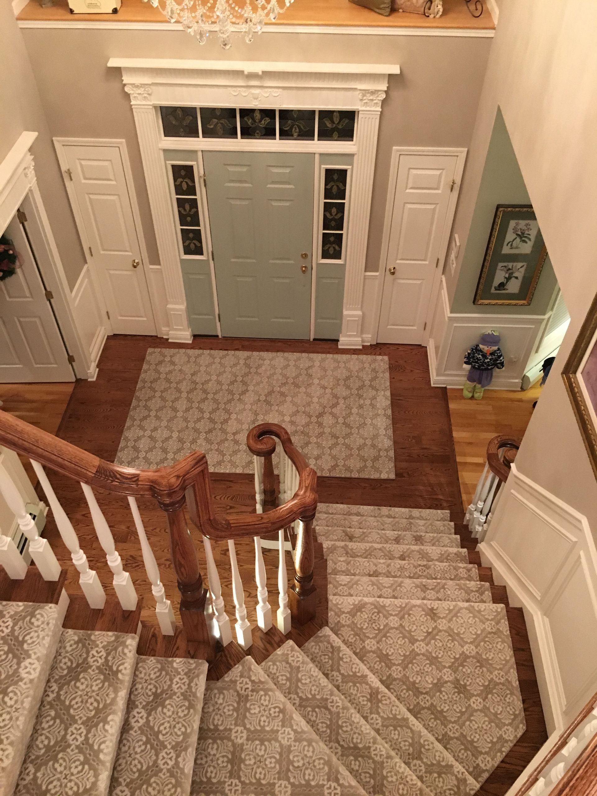 Stair runner -custom carpet