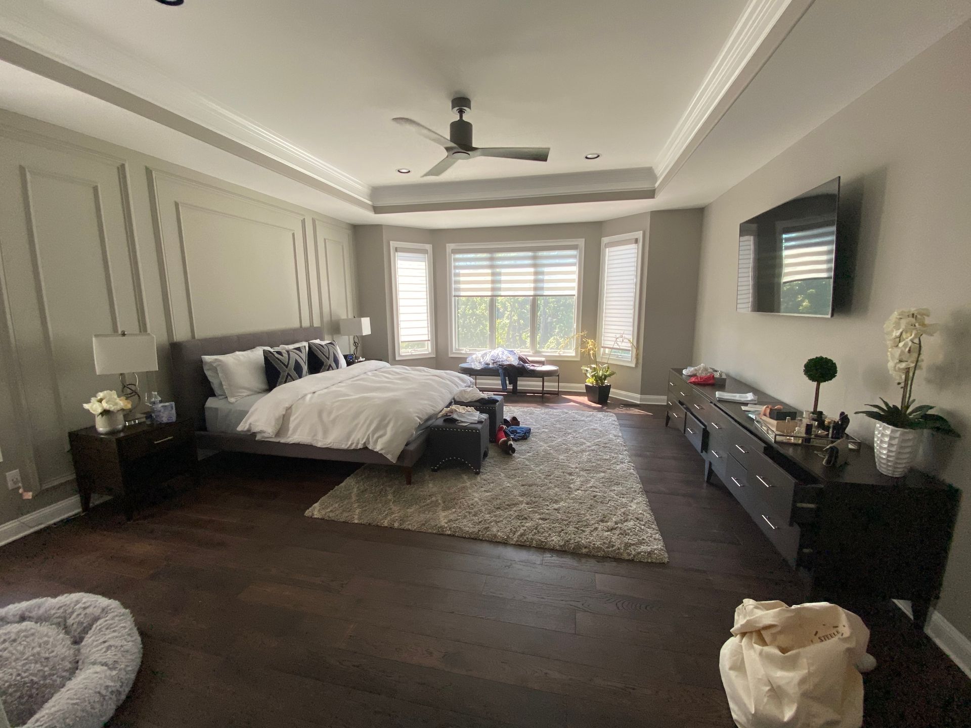 Wide plank Hickory Hardwood