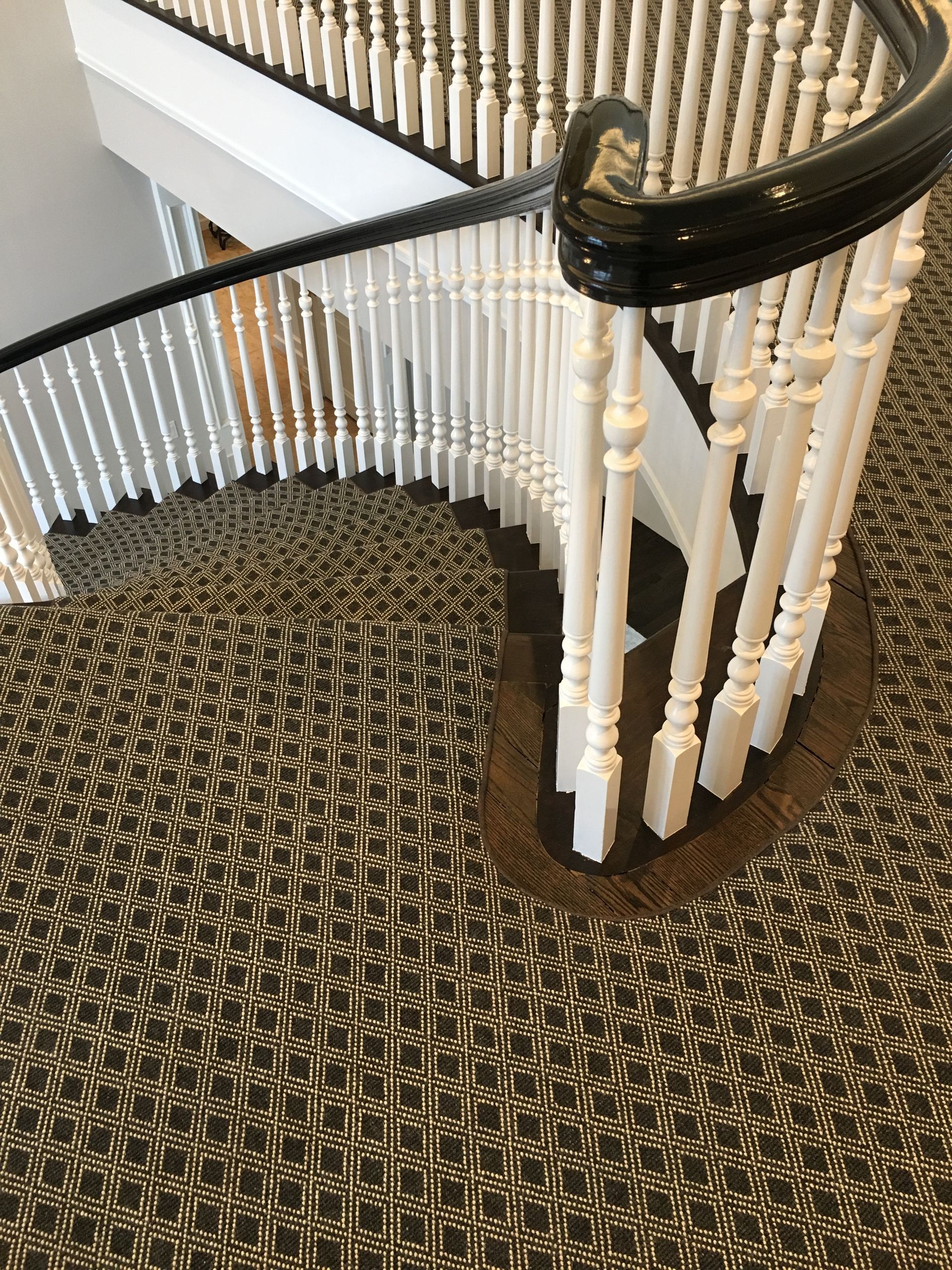 Stair runner -custom carpet