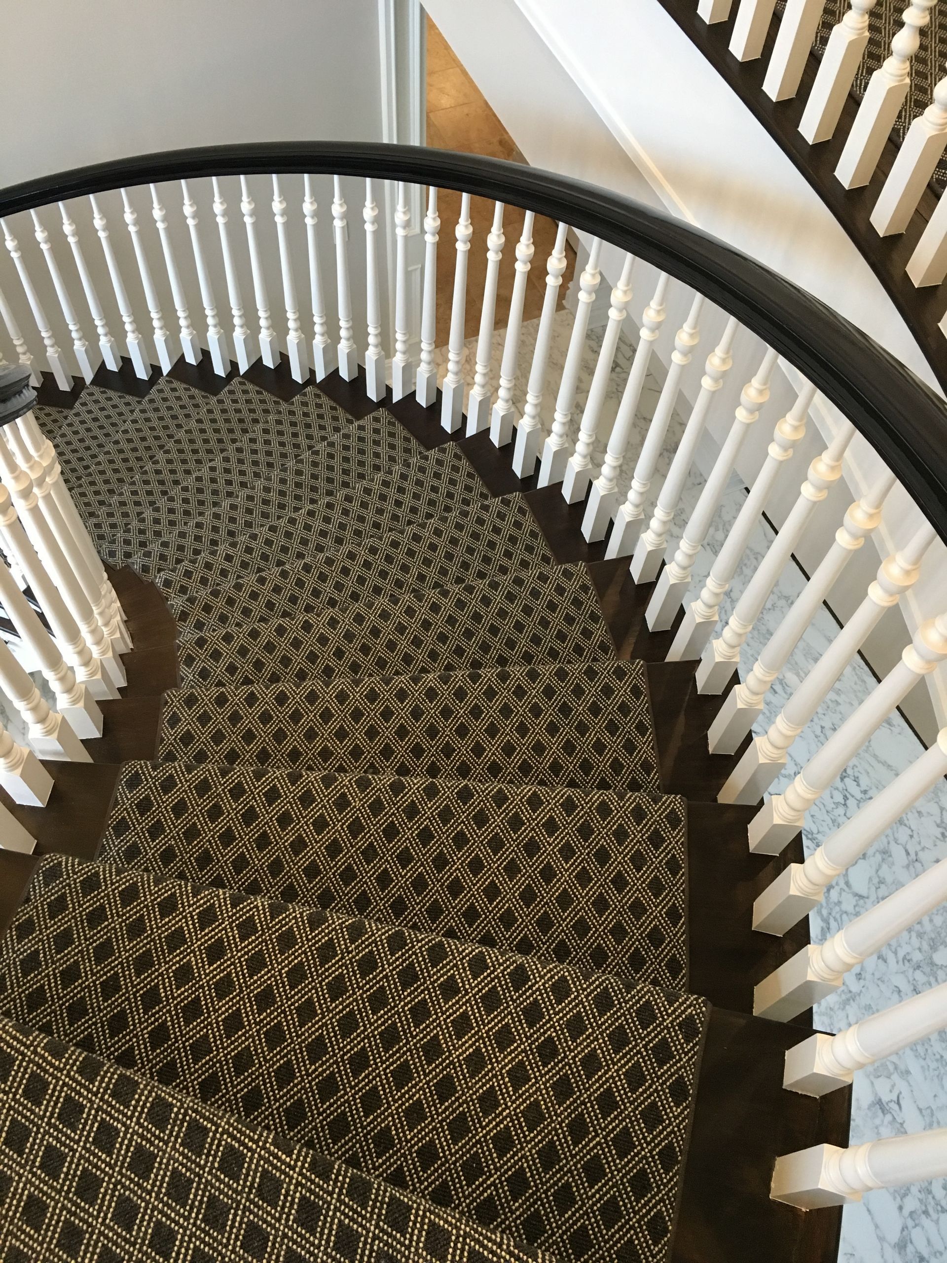 Stair runner -custom carpet