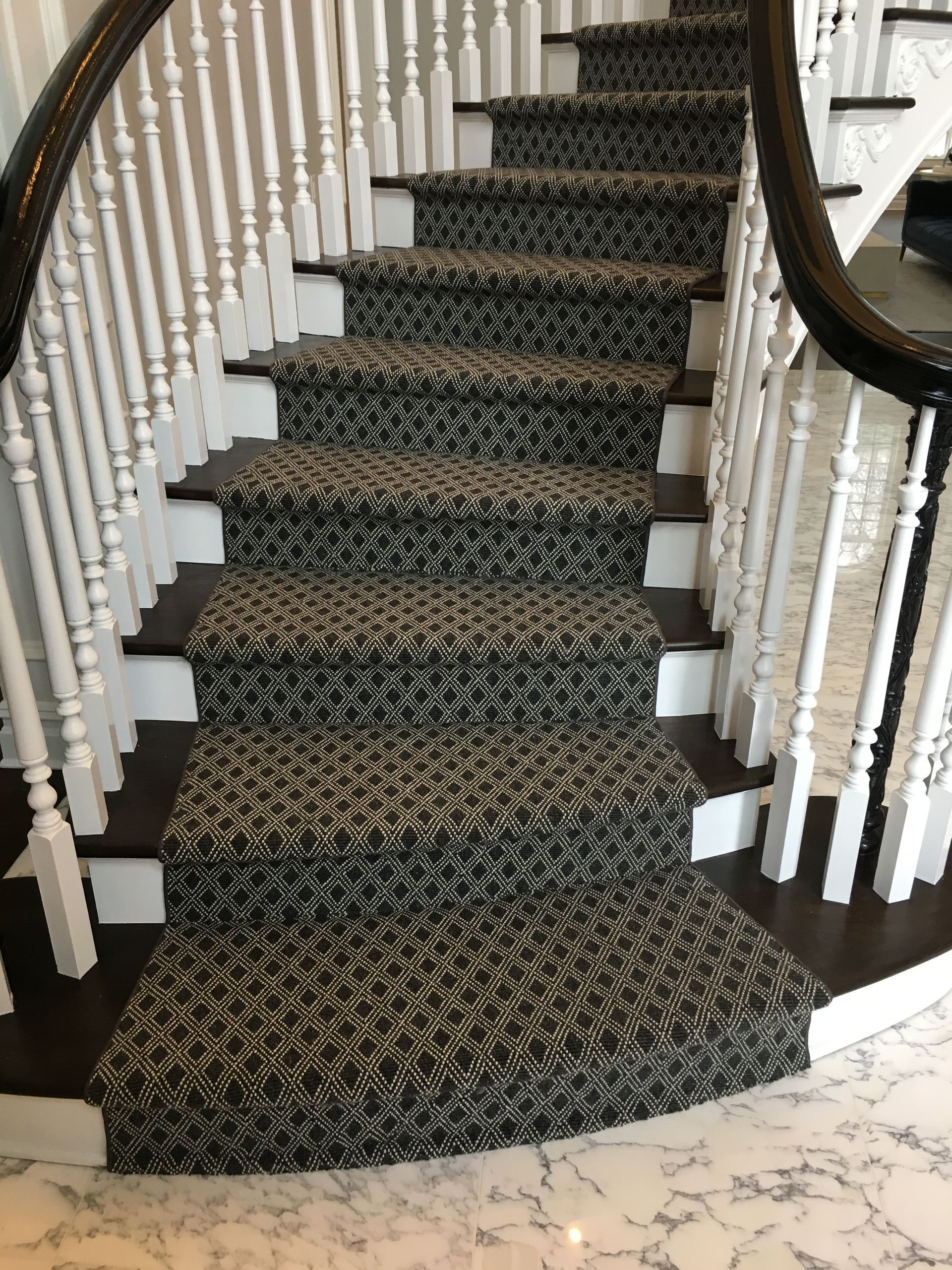 Stair runner -custom carpet