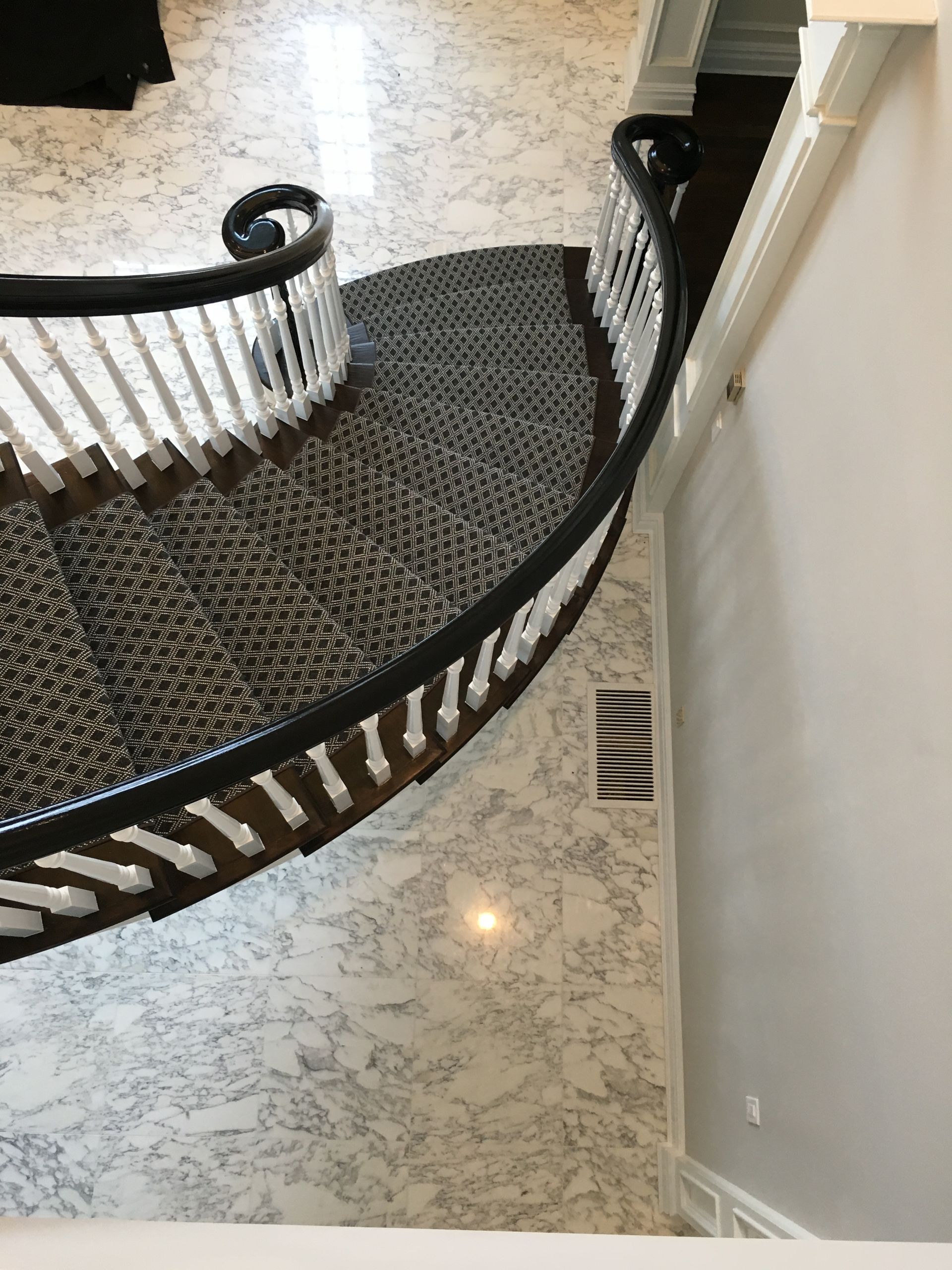 Stair runner -custom carpet
