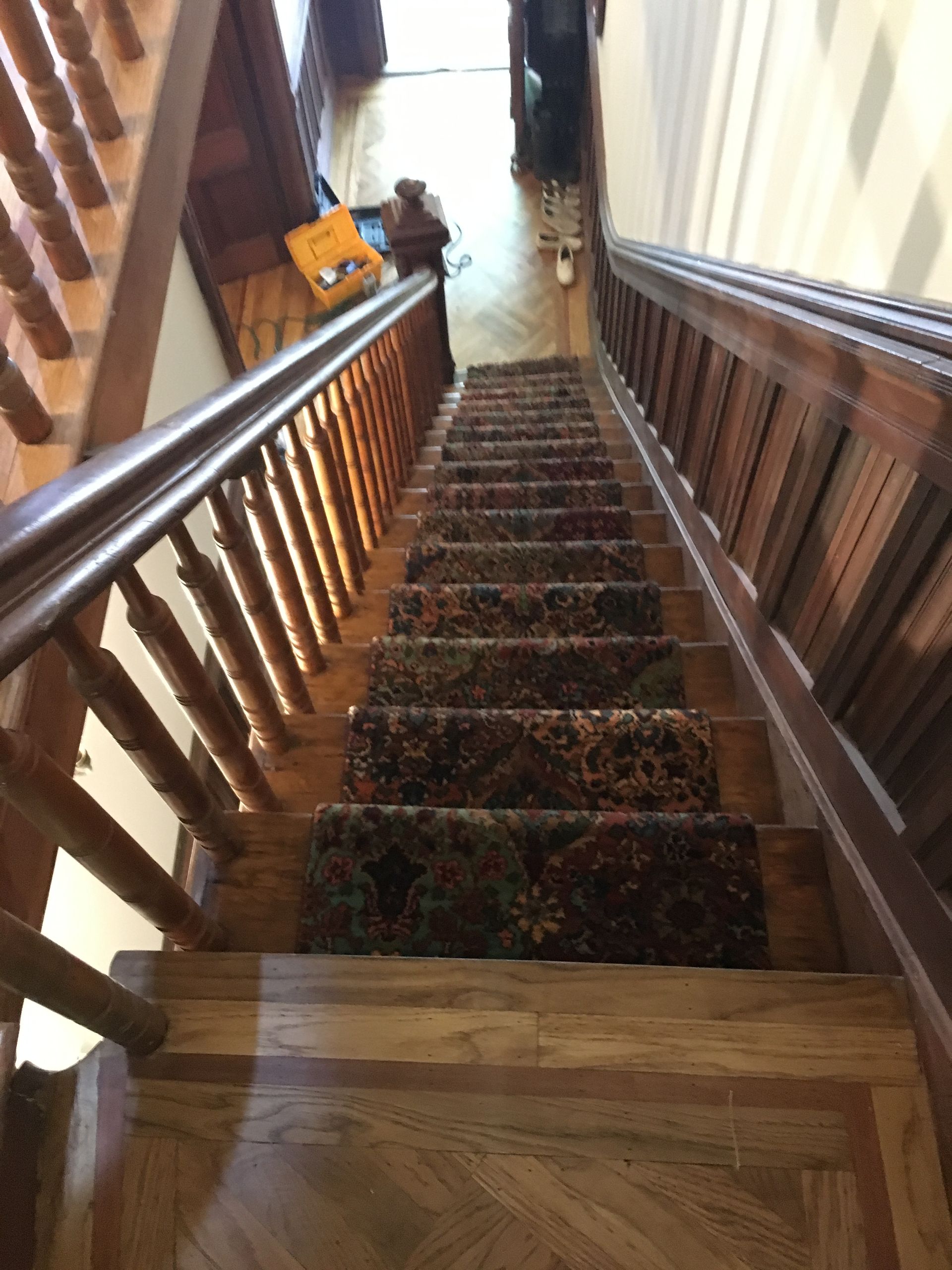 Stair runner -custom carpet