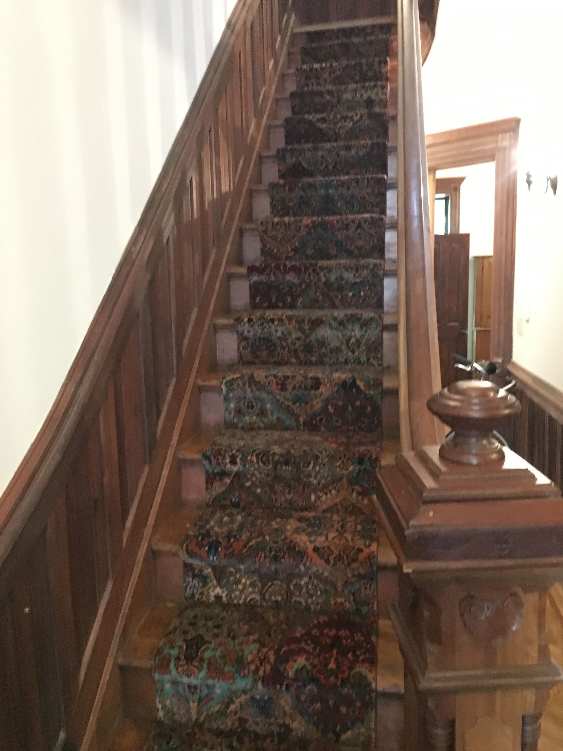 Stair runner -custom carpet