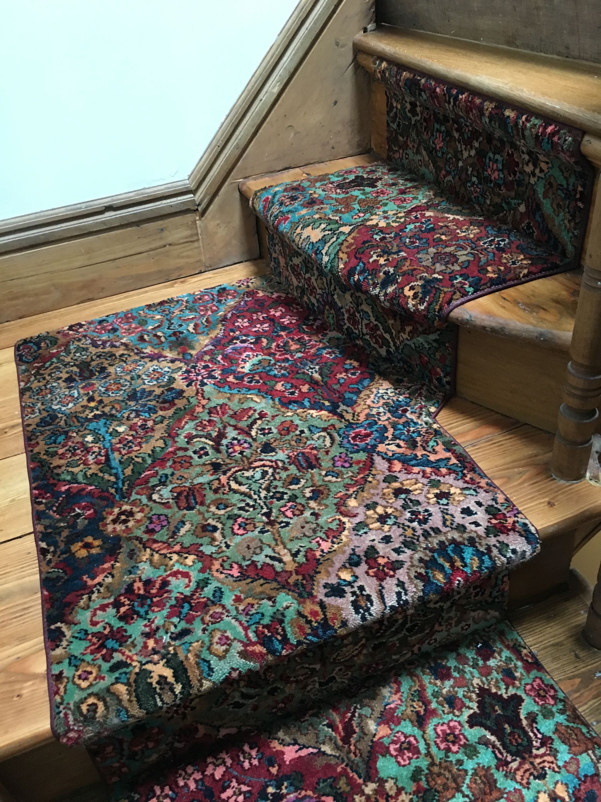 Stair runner -custom carpet