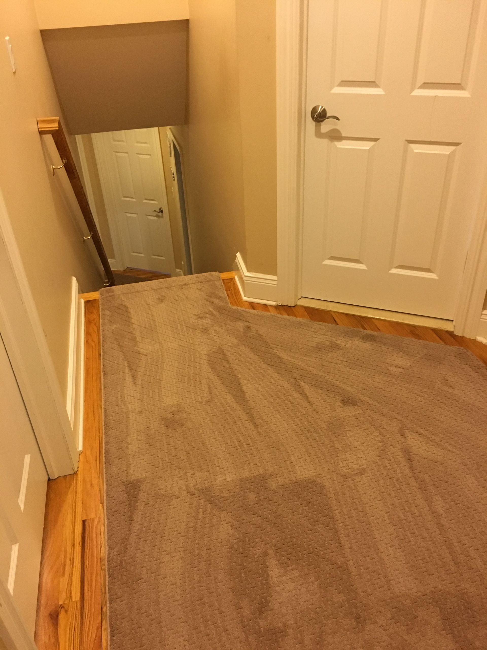 Stair runner -custom carpet