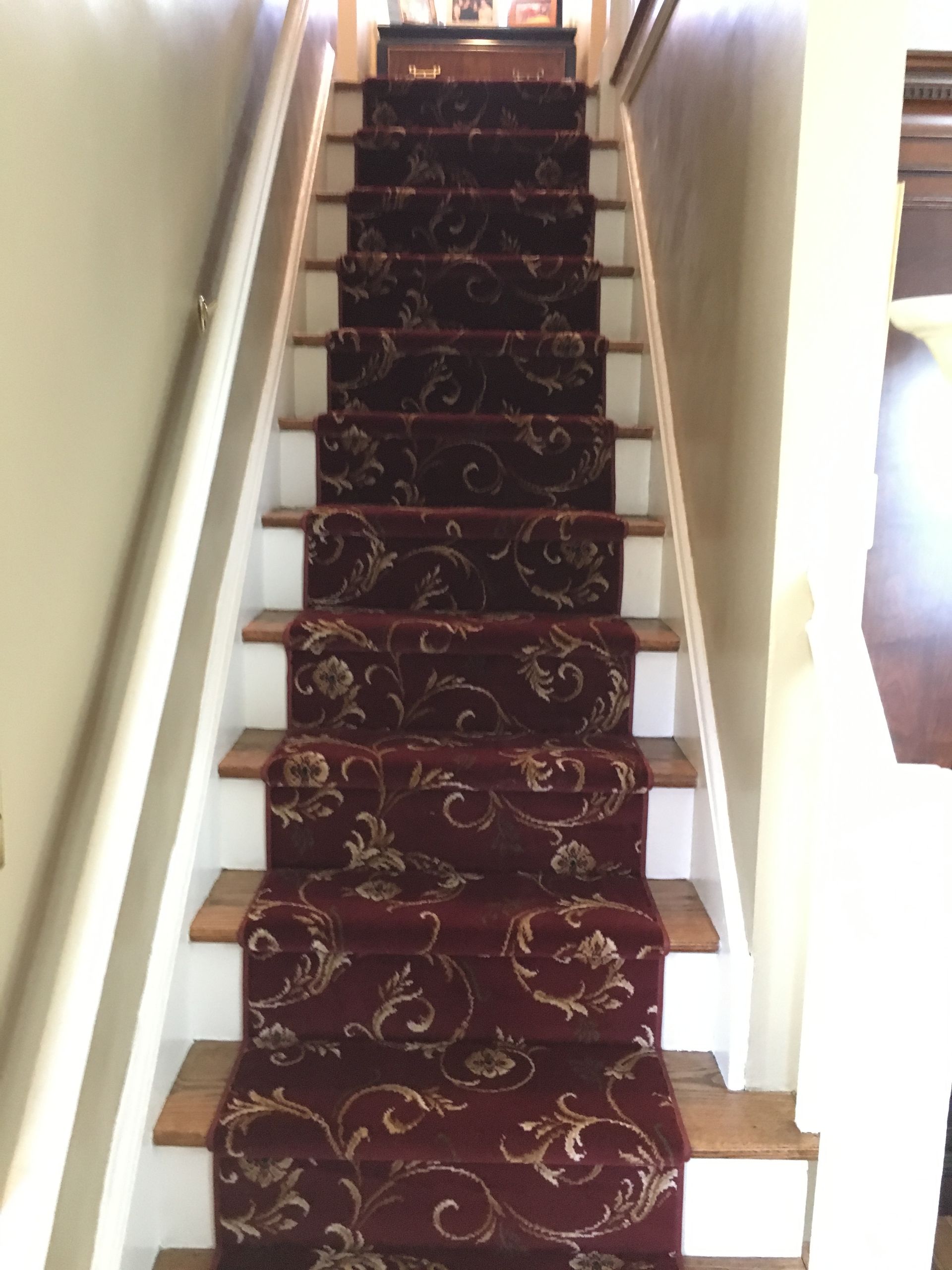 Stair runner -custom carpet
