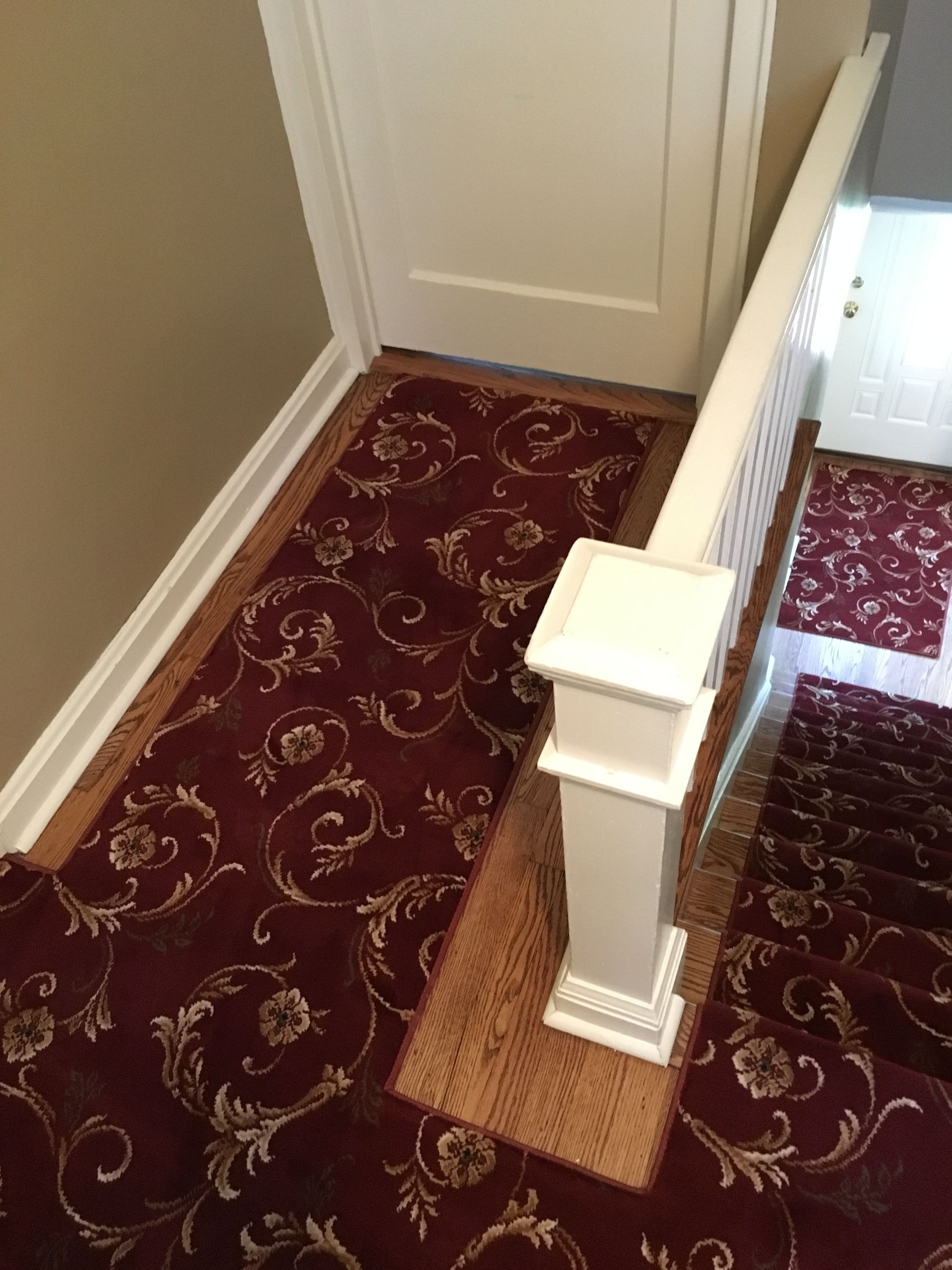 Stair runner -custom carpet