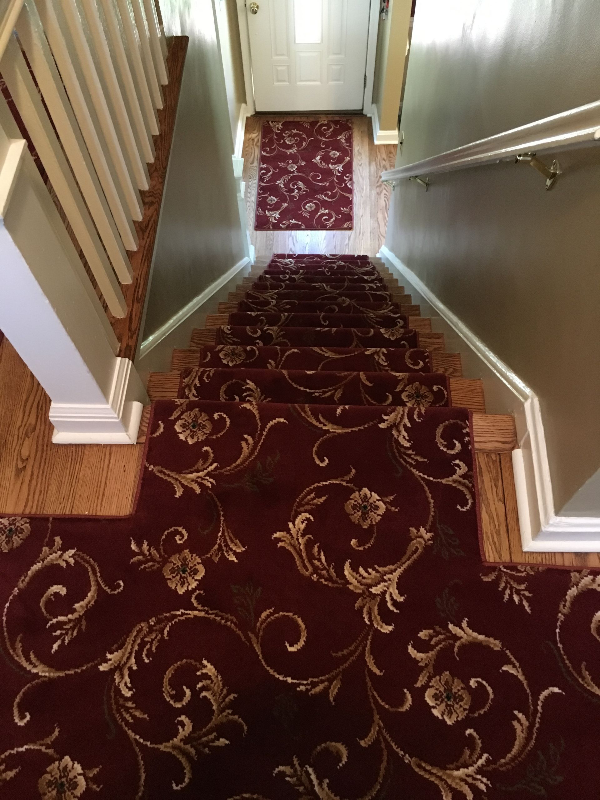 Stair runner -custom carpet