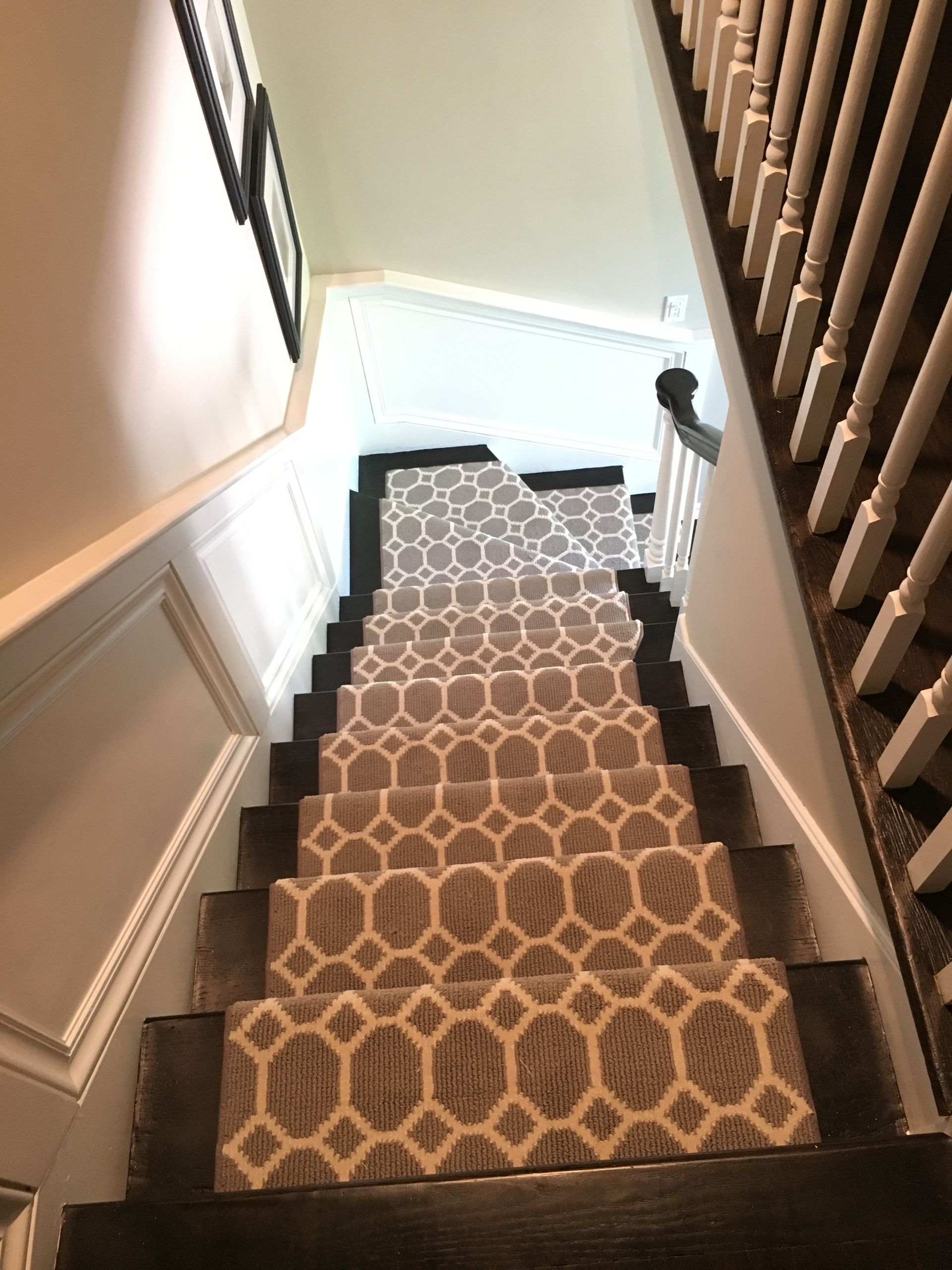 Stair runner -custom carpet