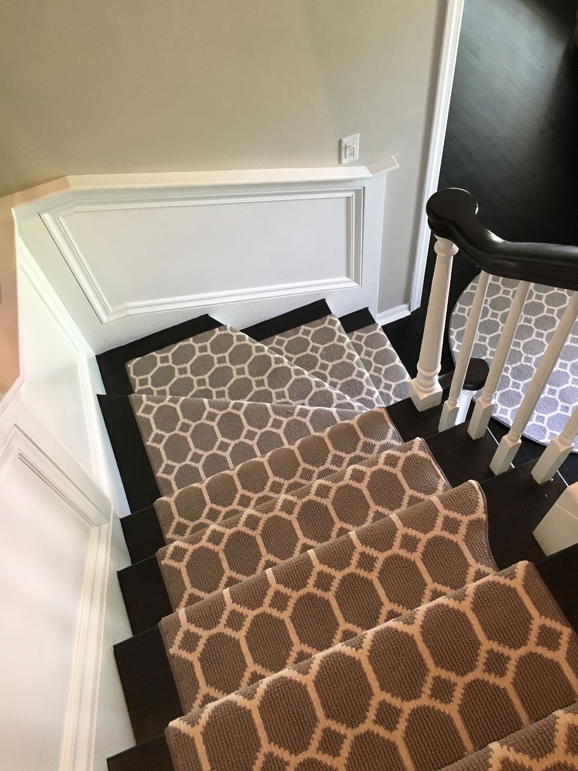 Stair runner -custom carpet