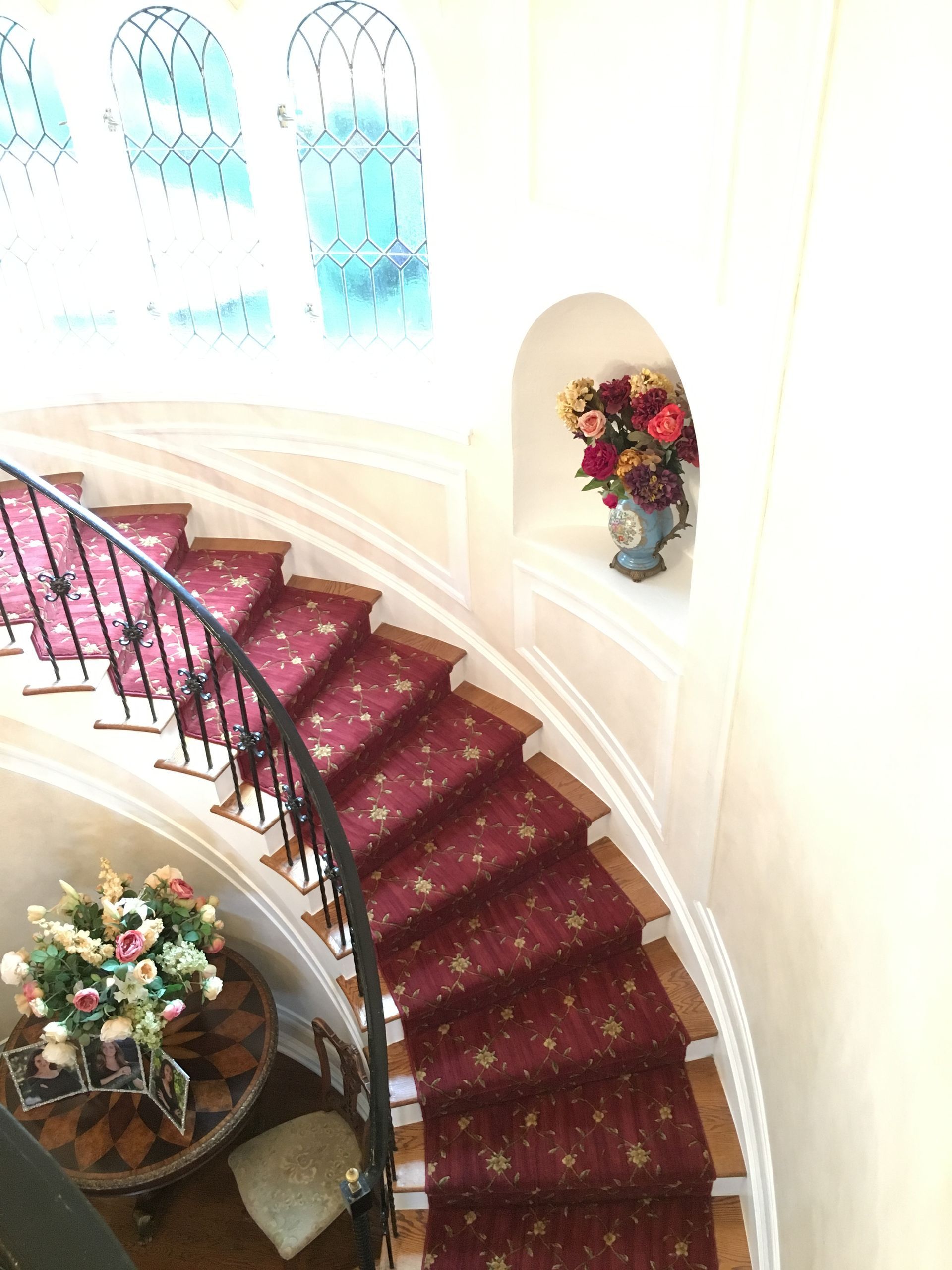 Stair runner -custom carpet