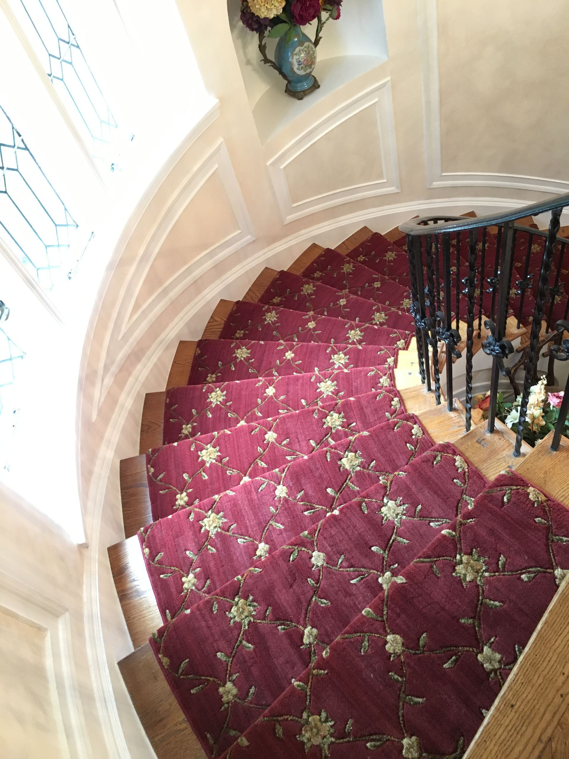 Stair runner -custom carpet