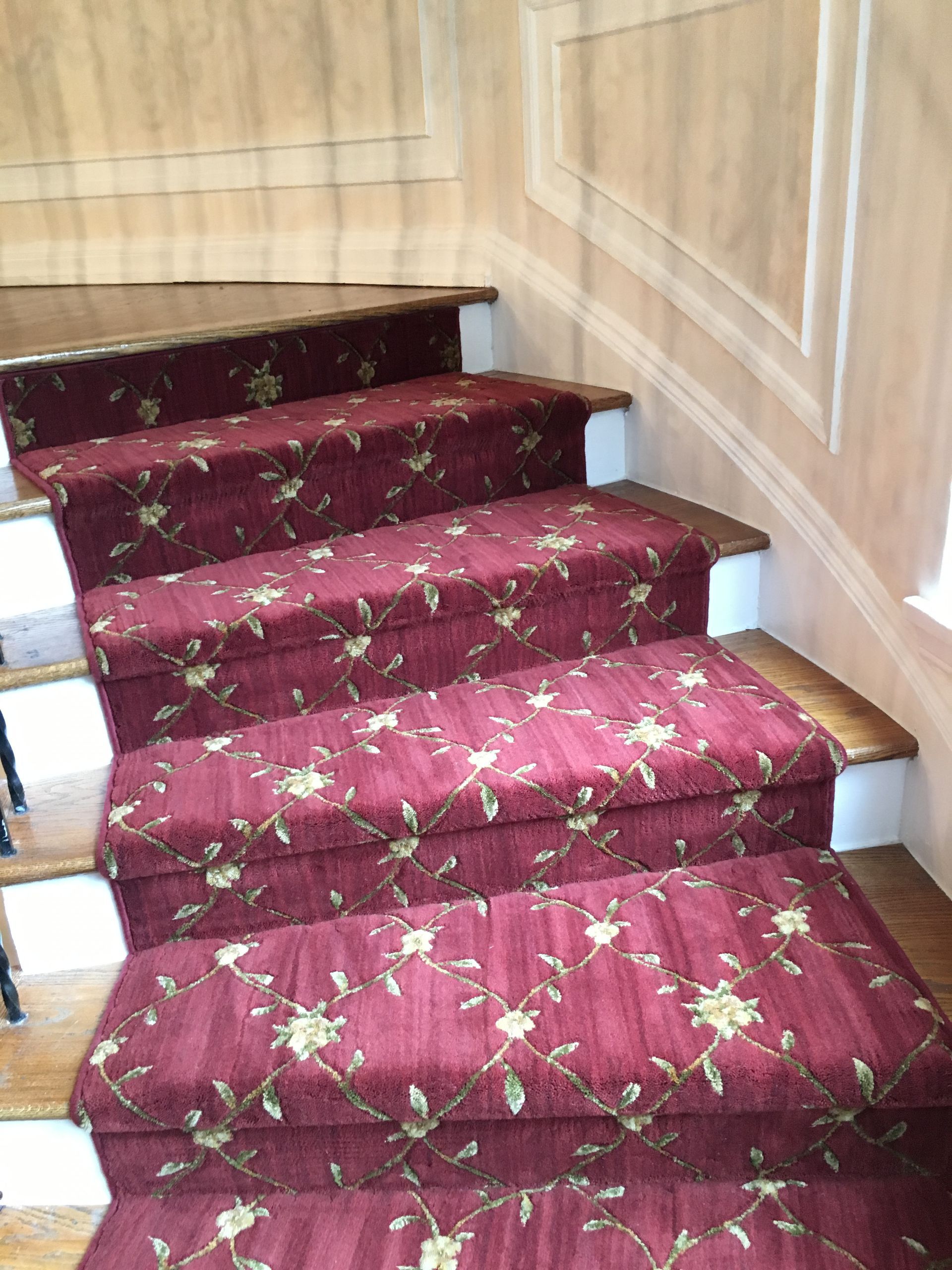 Stair runner -custom carpet