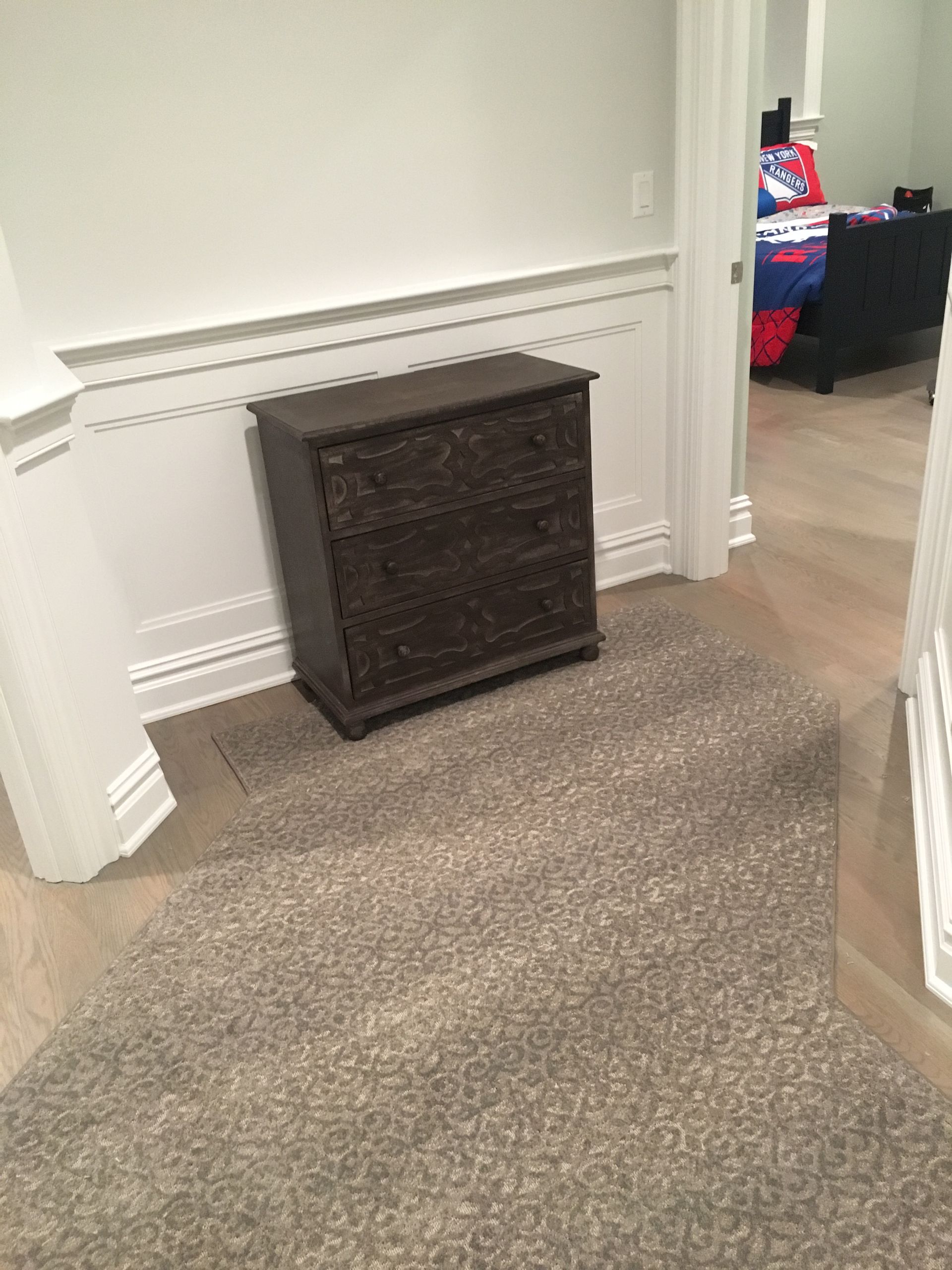 Stair runner -custom carpet