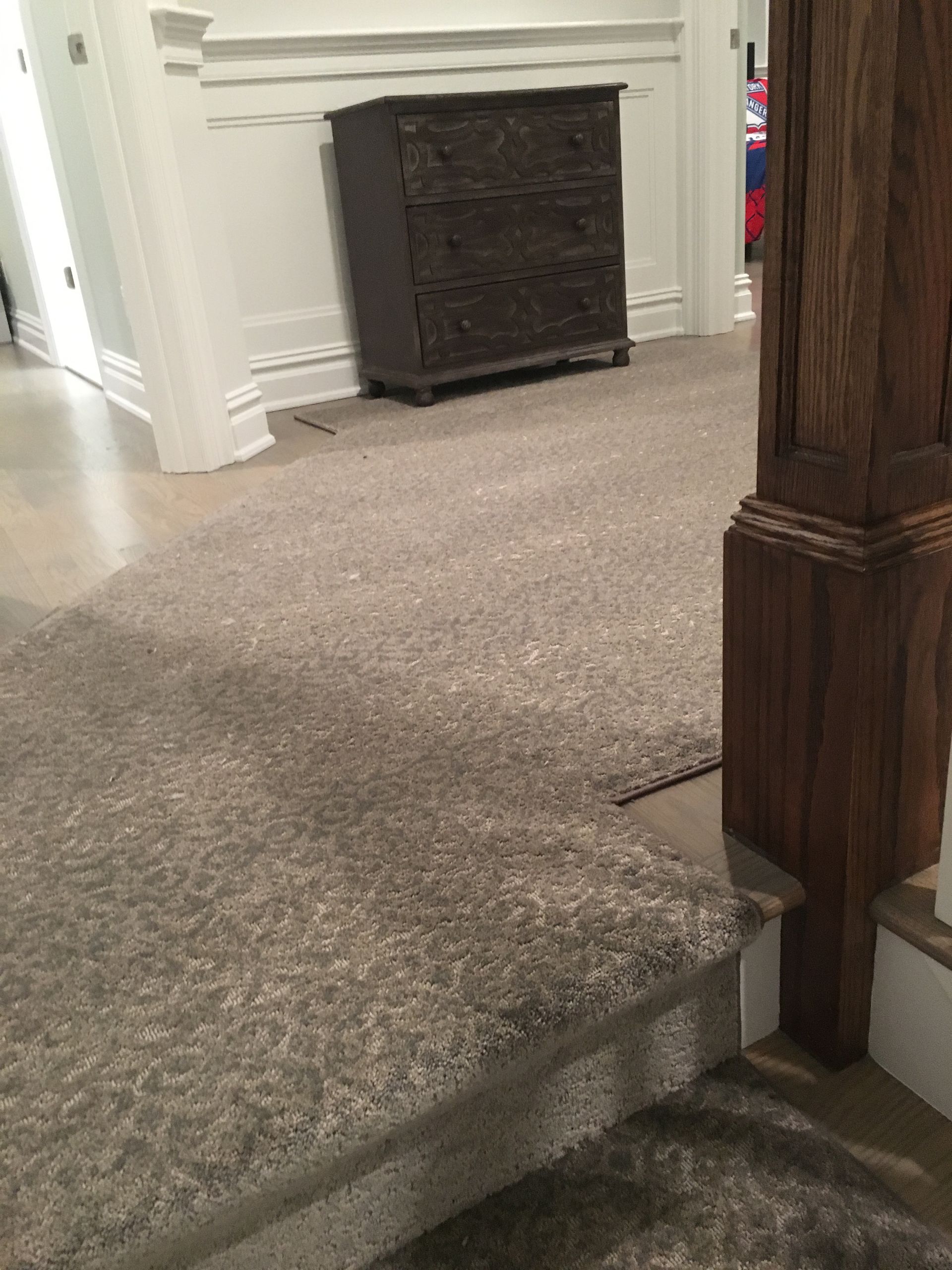 Stair runner -custom carpet