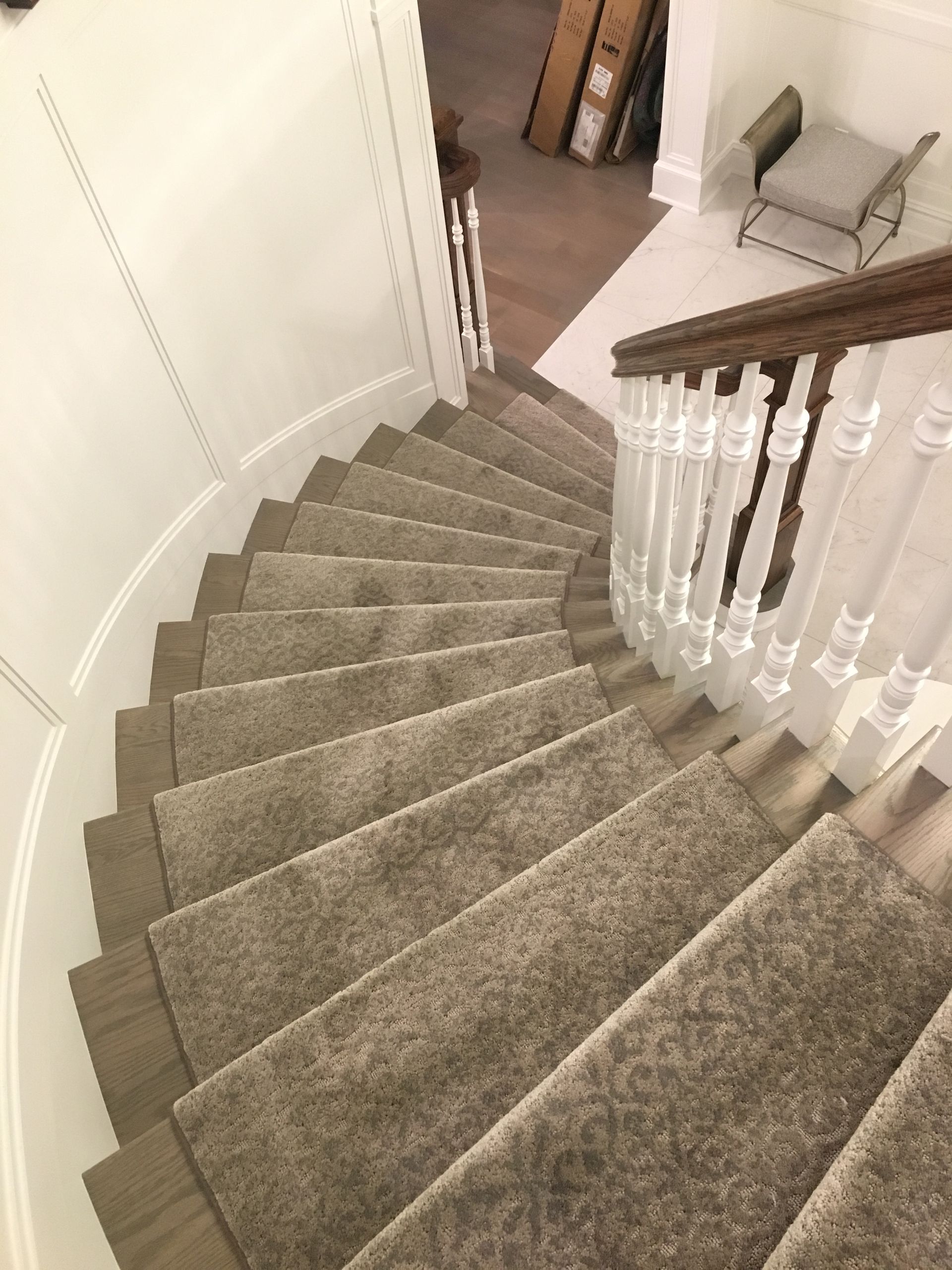 Stair runner -custom carpet