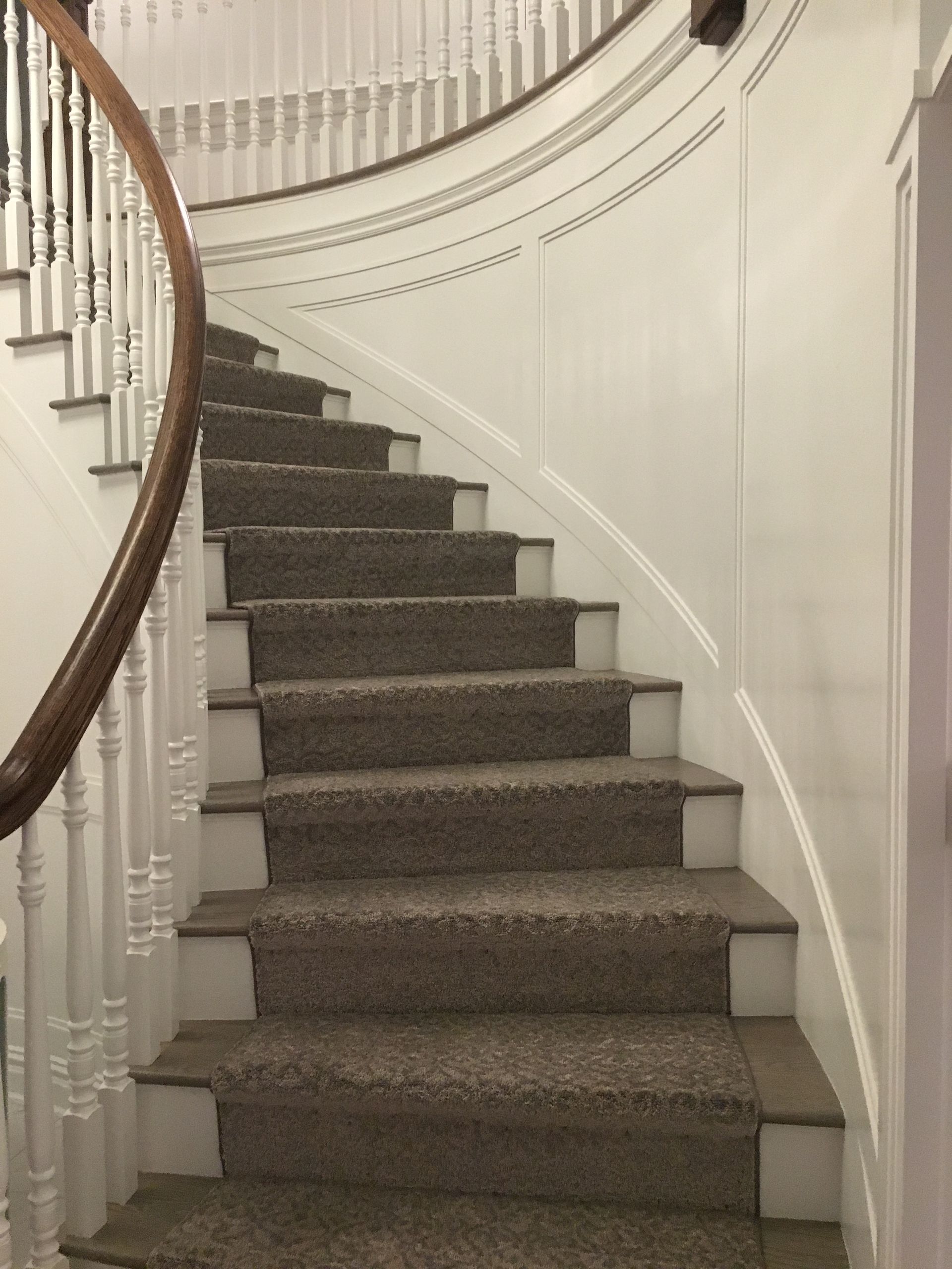Stair runner -custom carpet