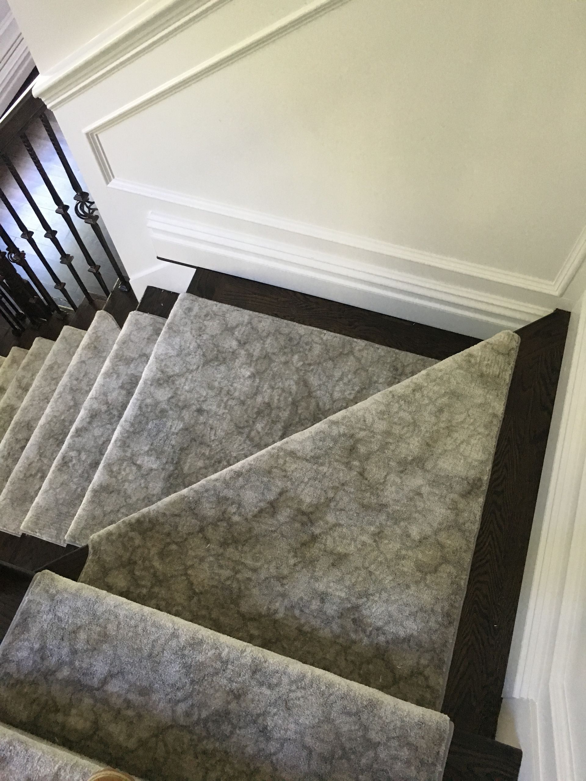 Stair runner -custom carpet